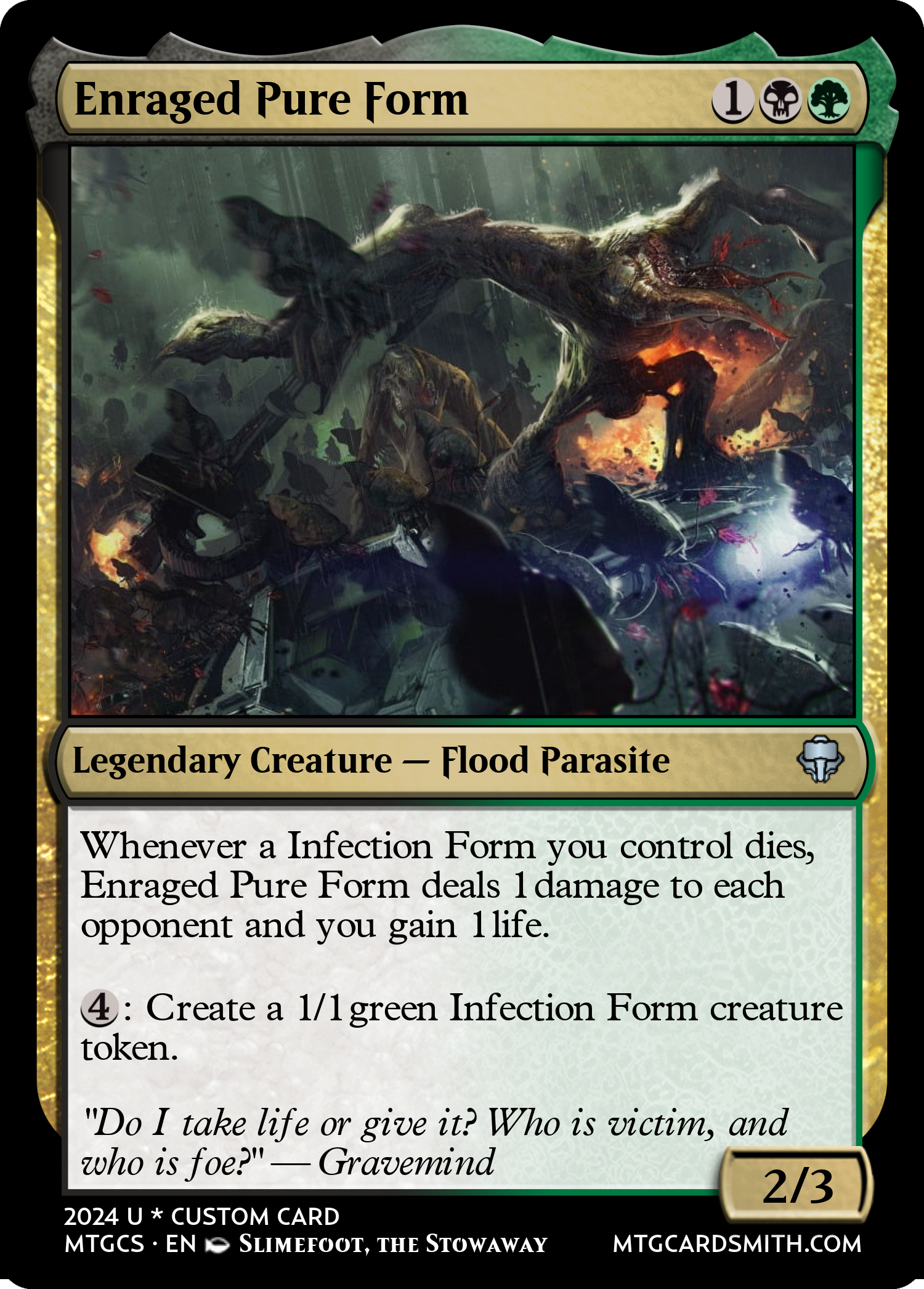 Enraged Pure Form