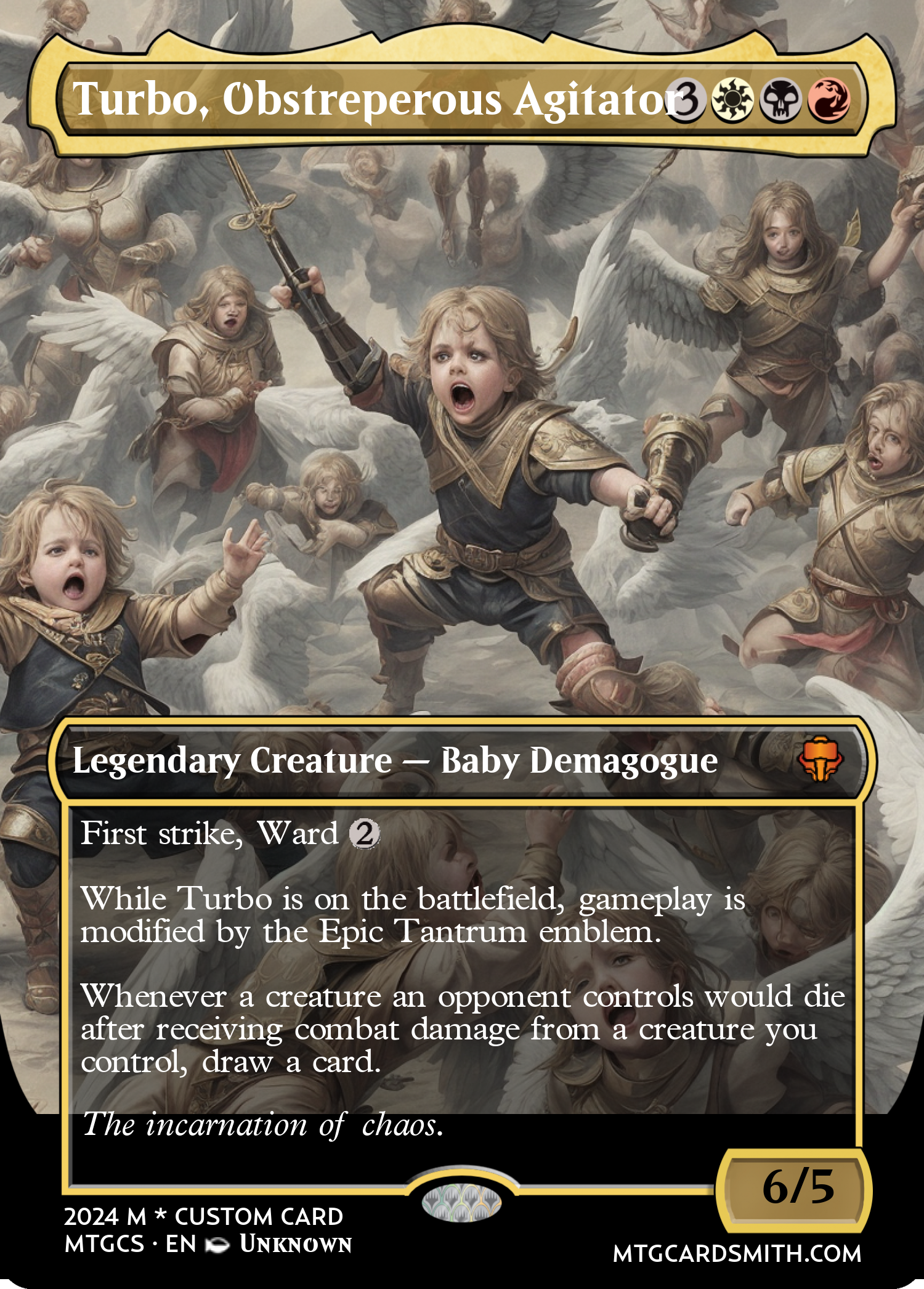 Turbo, Obstreperous Agitator