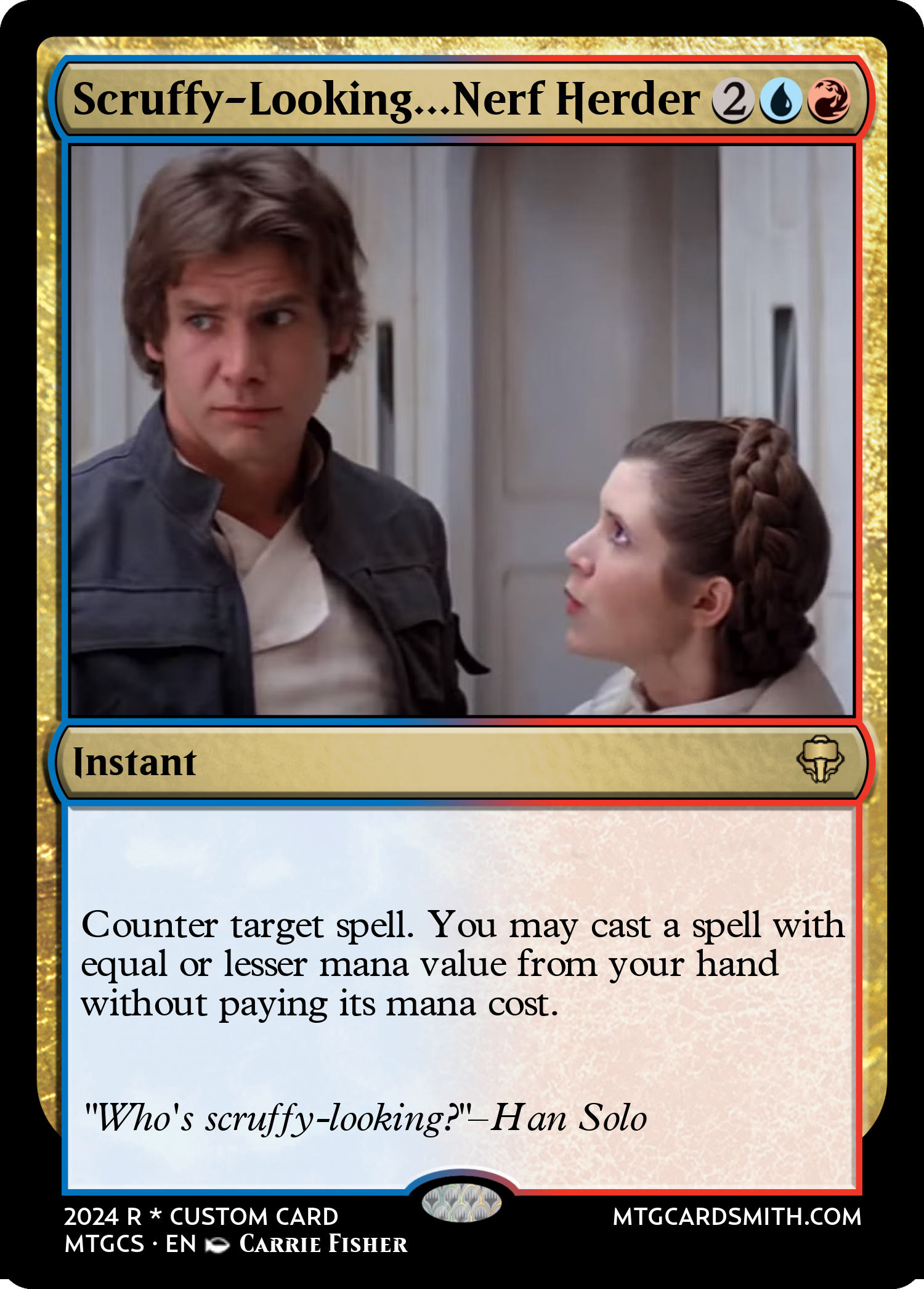 Scruffy-Looking...Nerf Herder