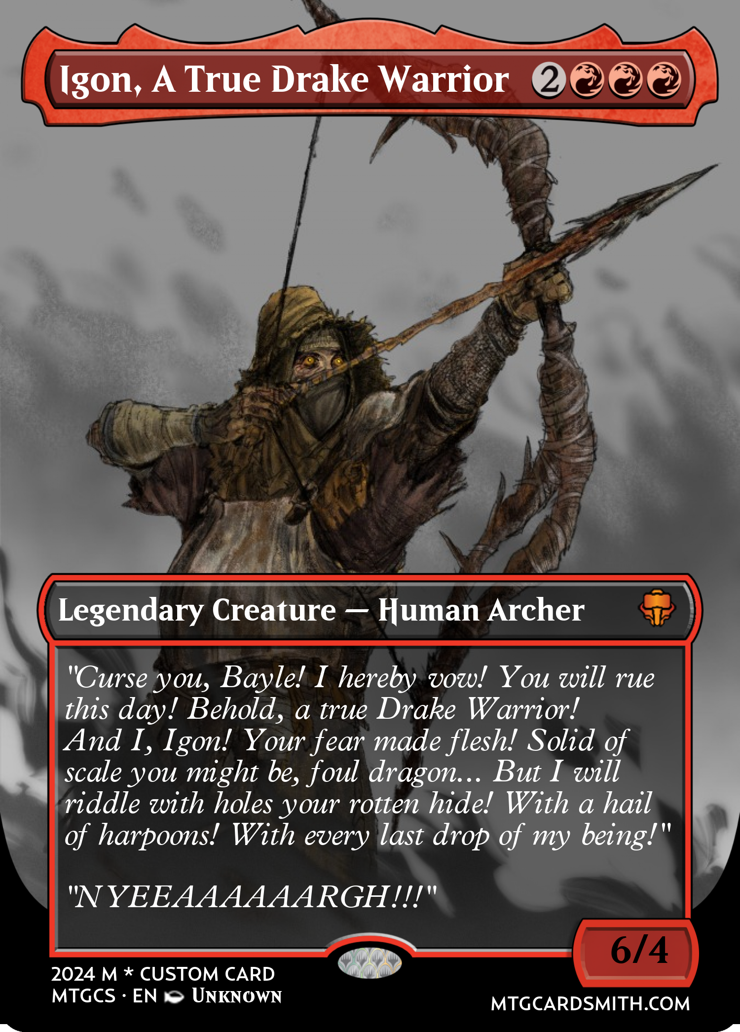 Igon, A True Drake Warrior
