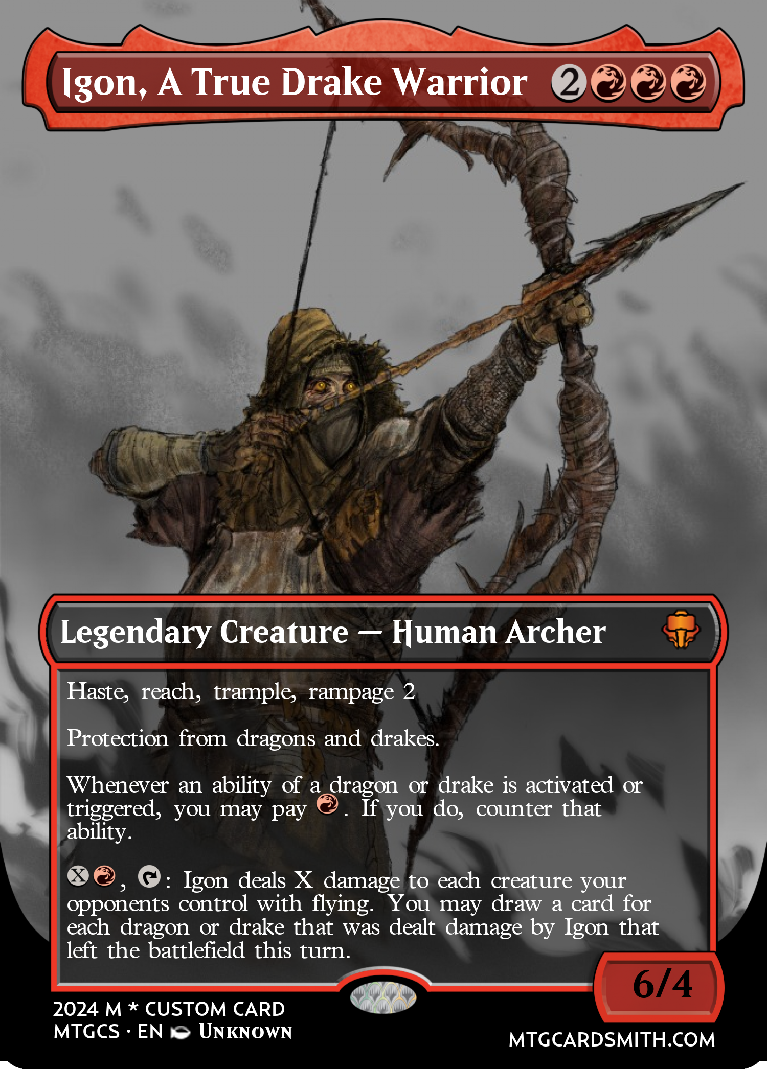 Igon, A True Drake Warrior