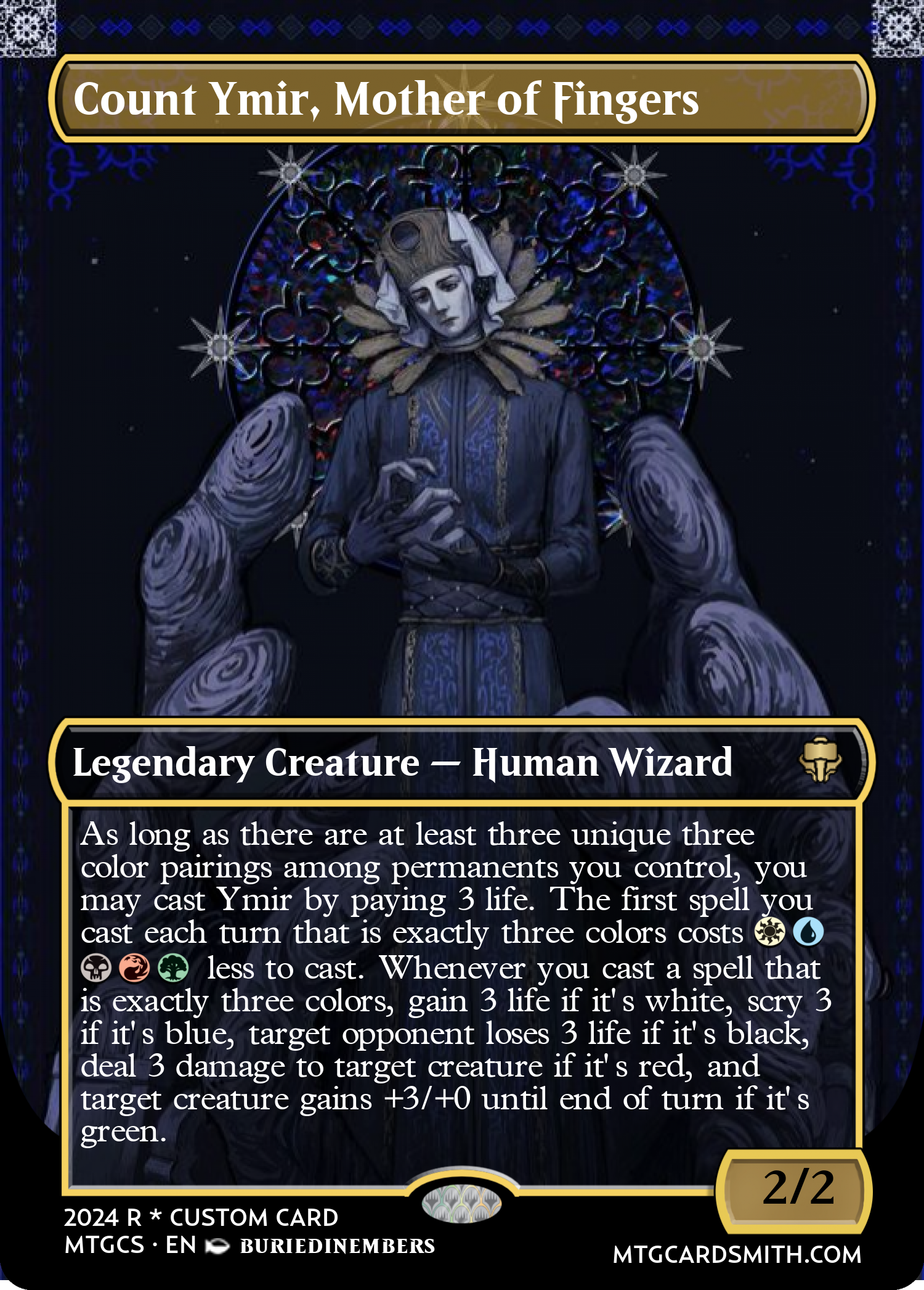 Count Ymir, Mother of Fingers