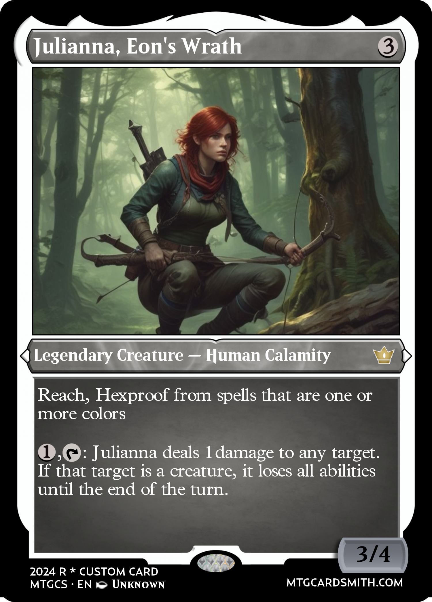 Julianna, Eon's Wrath