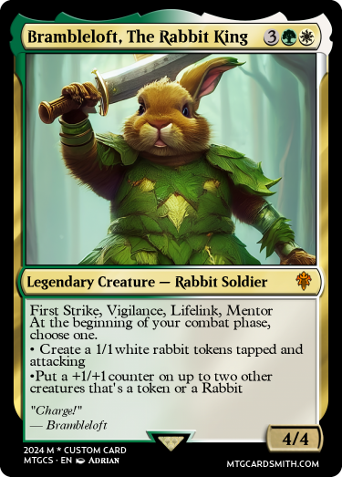 Brambleloft, The Rabbit King