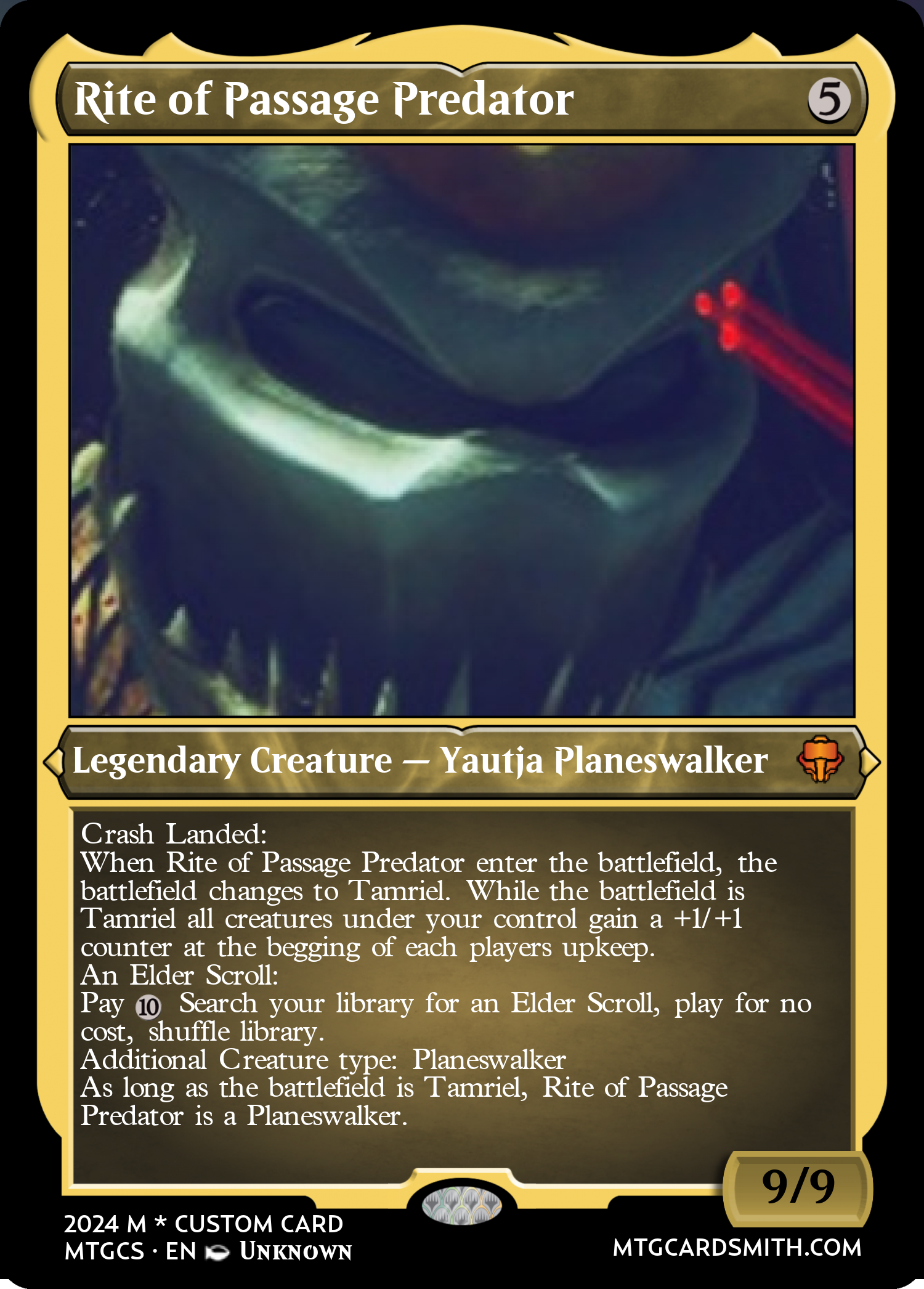 Rite of Passage Predator 