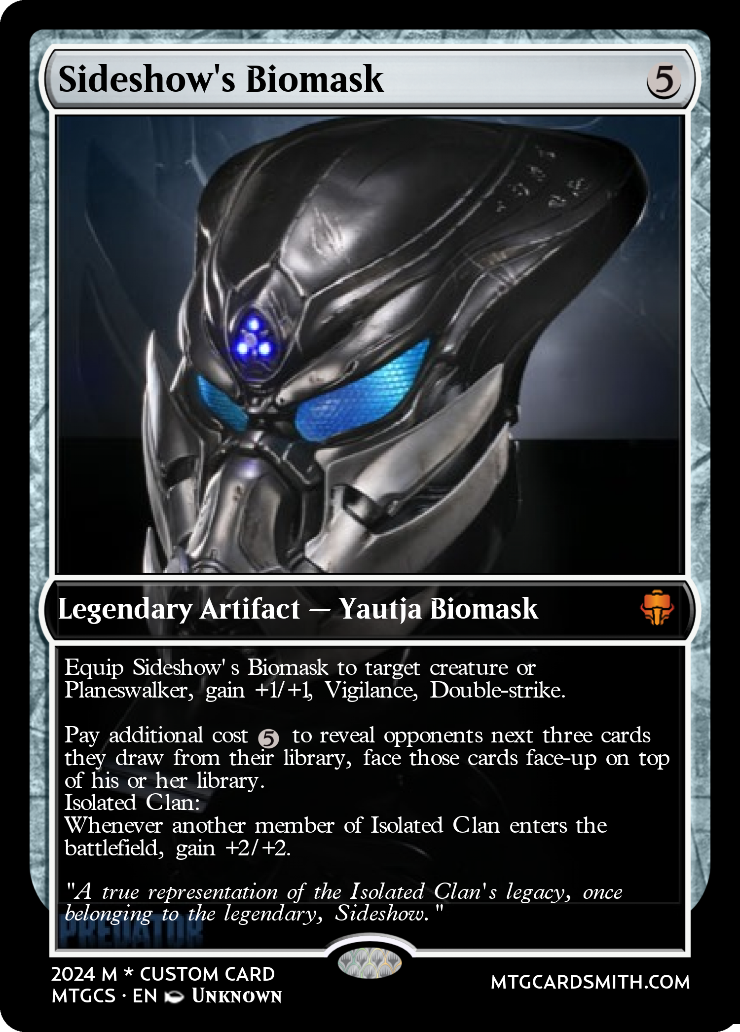 Sideshow's Biomask