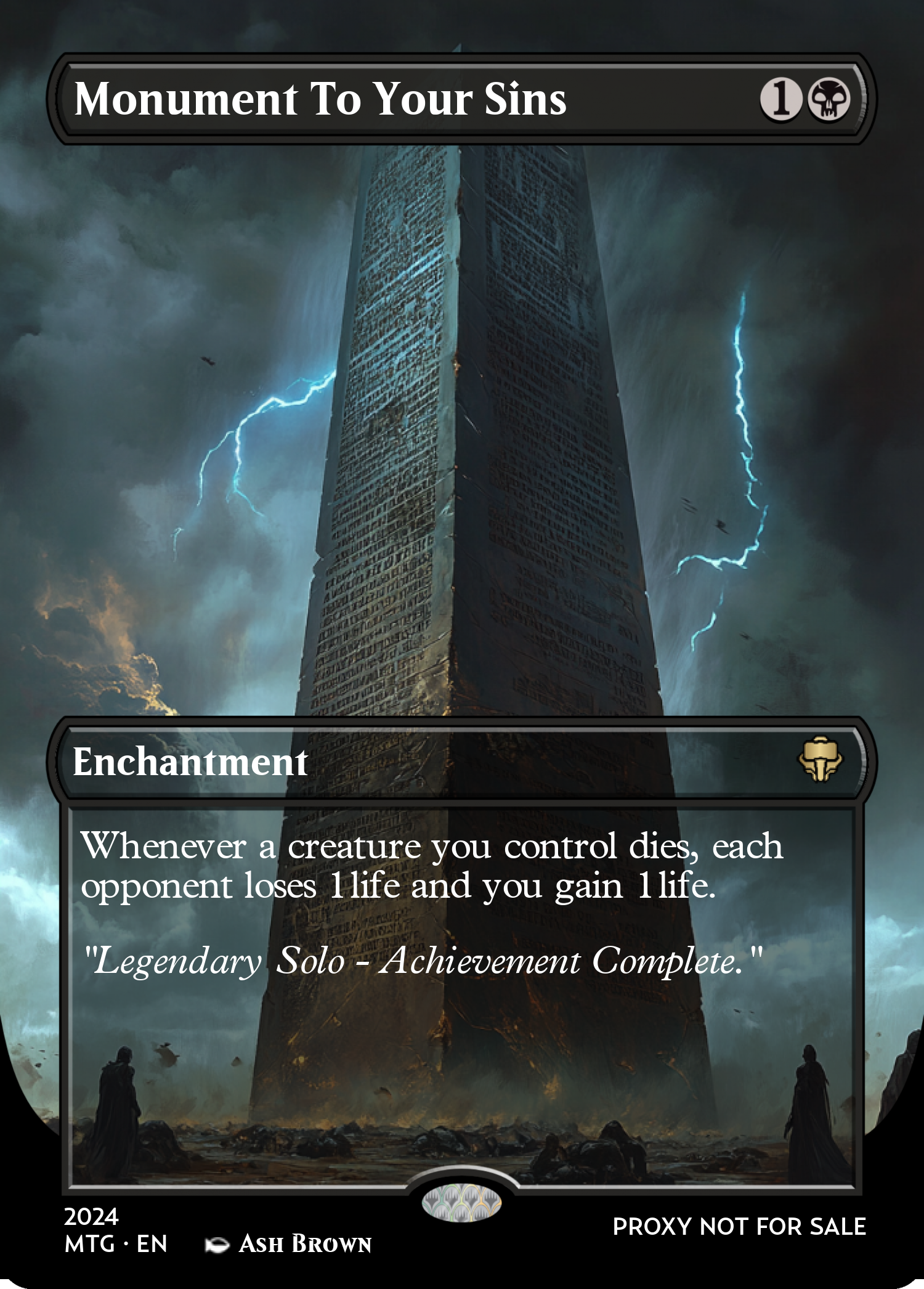 Monument To Your Sins