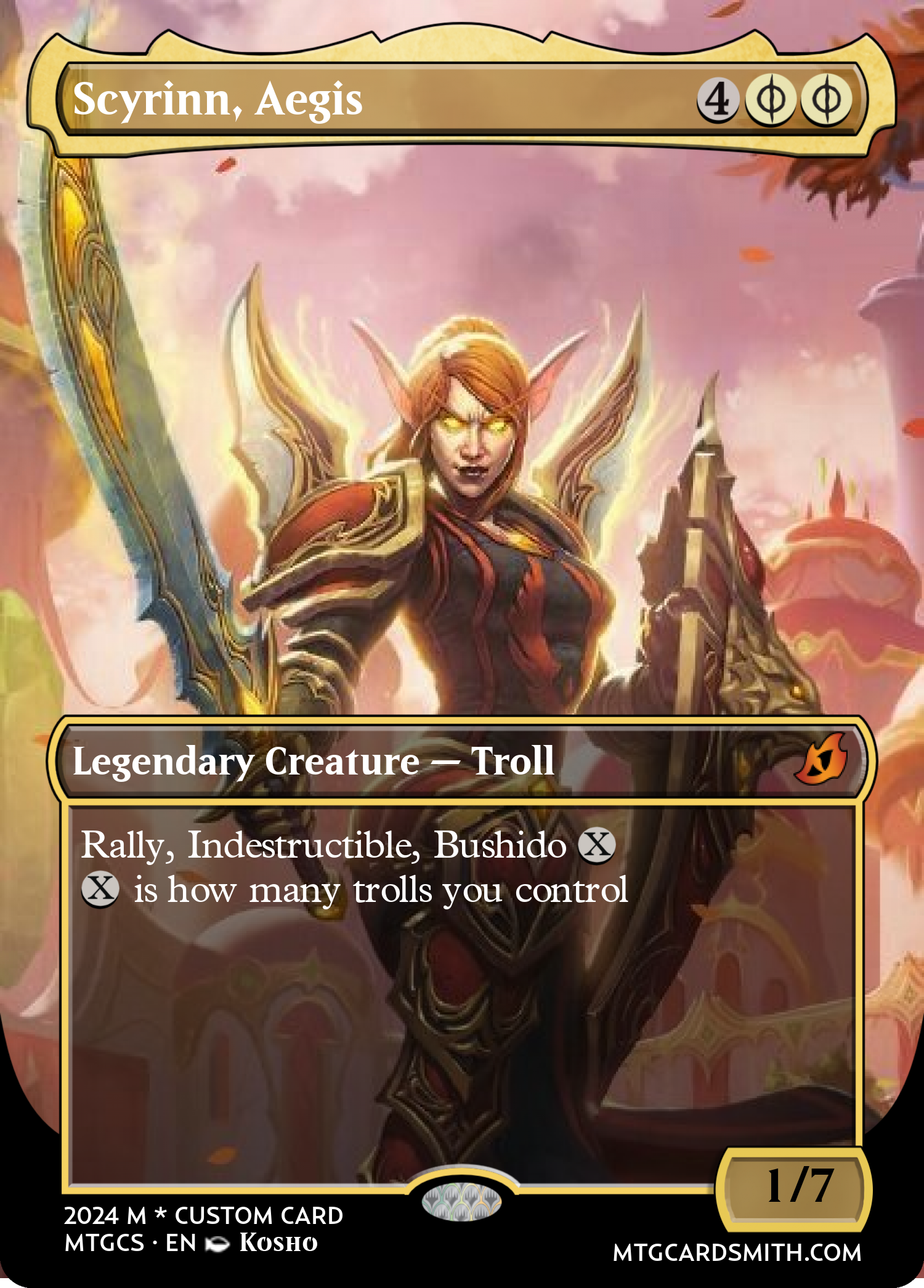 Scyrinn, Aegis 