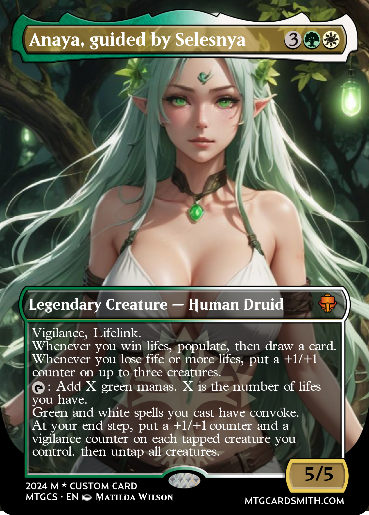 Anaya, guided by Selesnya