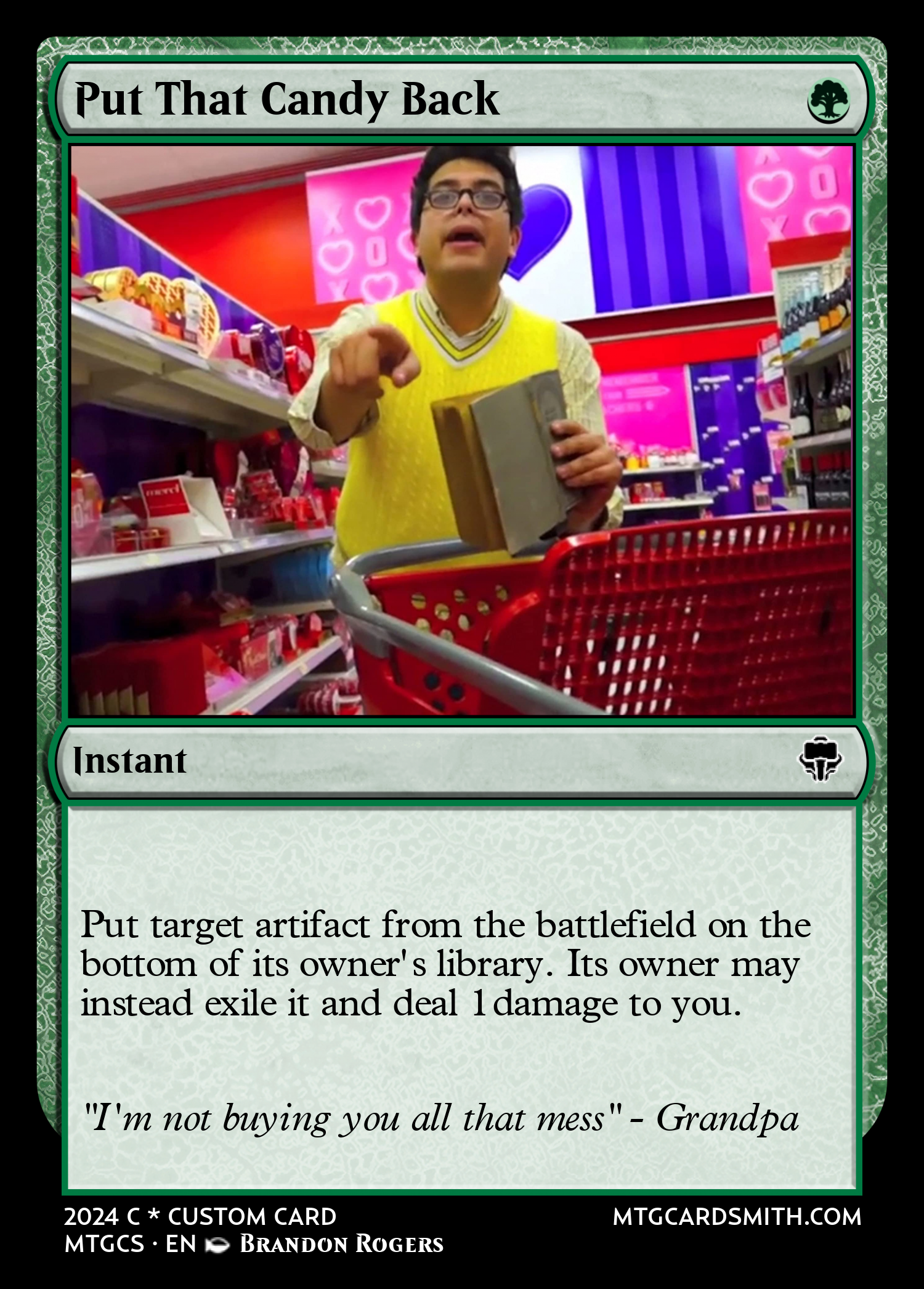 Put That Candy Back