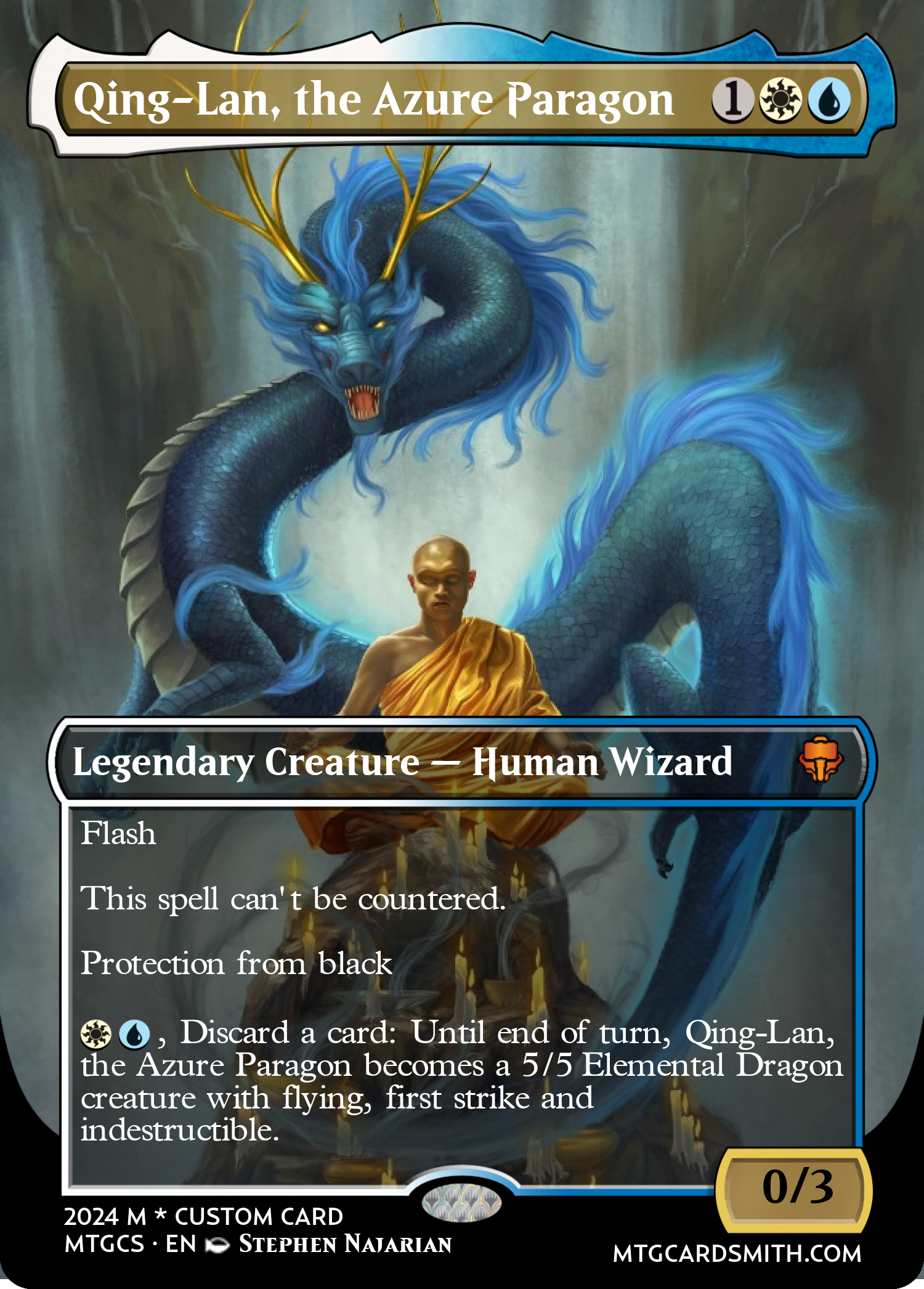 Qing-Lan, the Azure Paragon