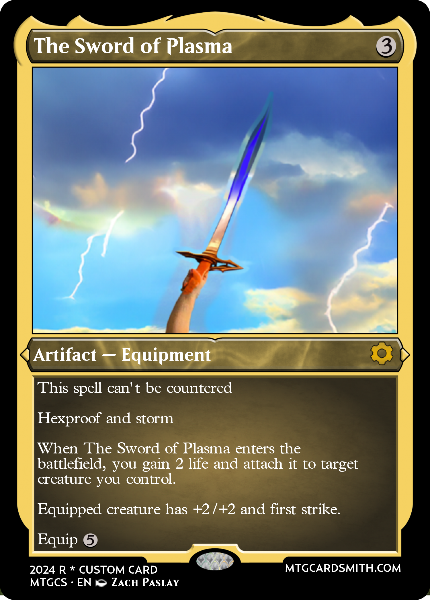 The Sword of Plasma 