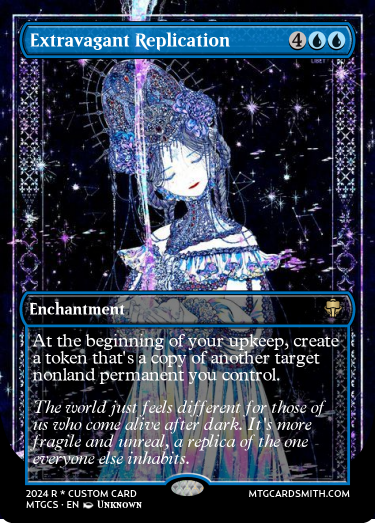 Extravagant Replication