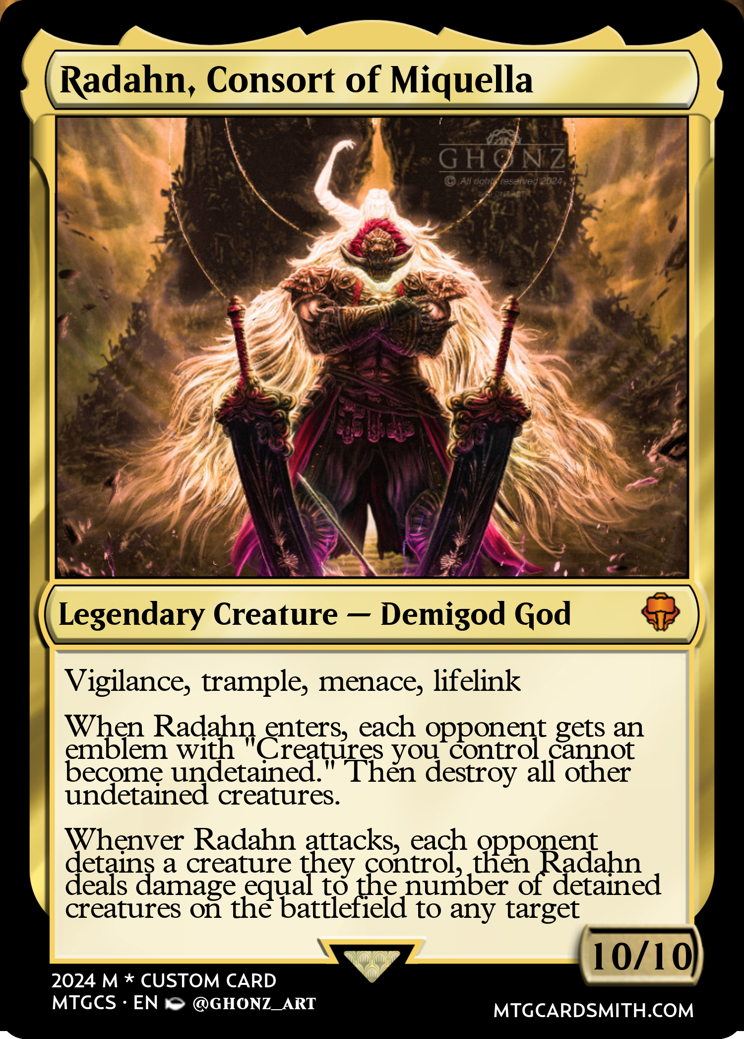 Radahn, Consort of Miquella