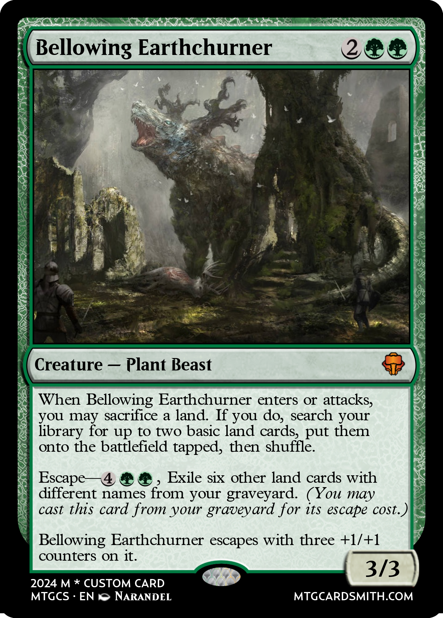 Bellowing Earthchurner