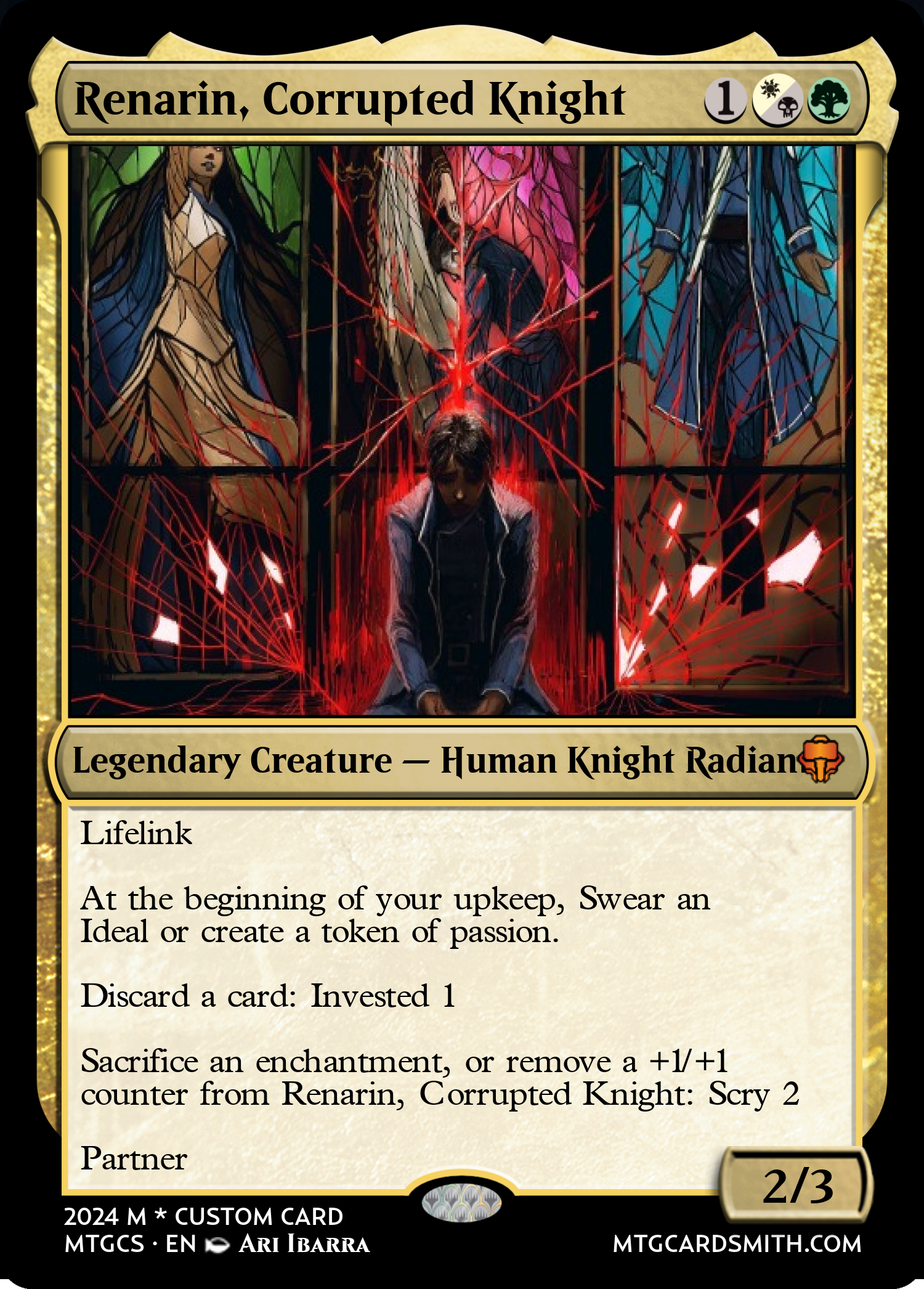 Renarin, Corrupted Knight