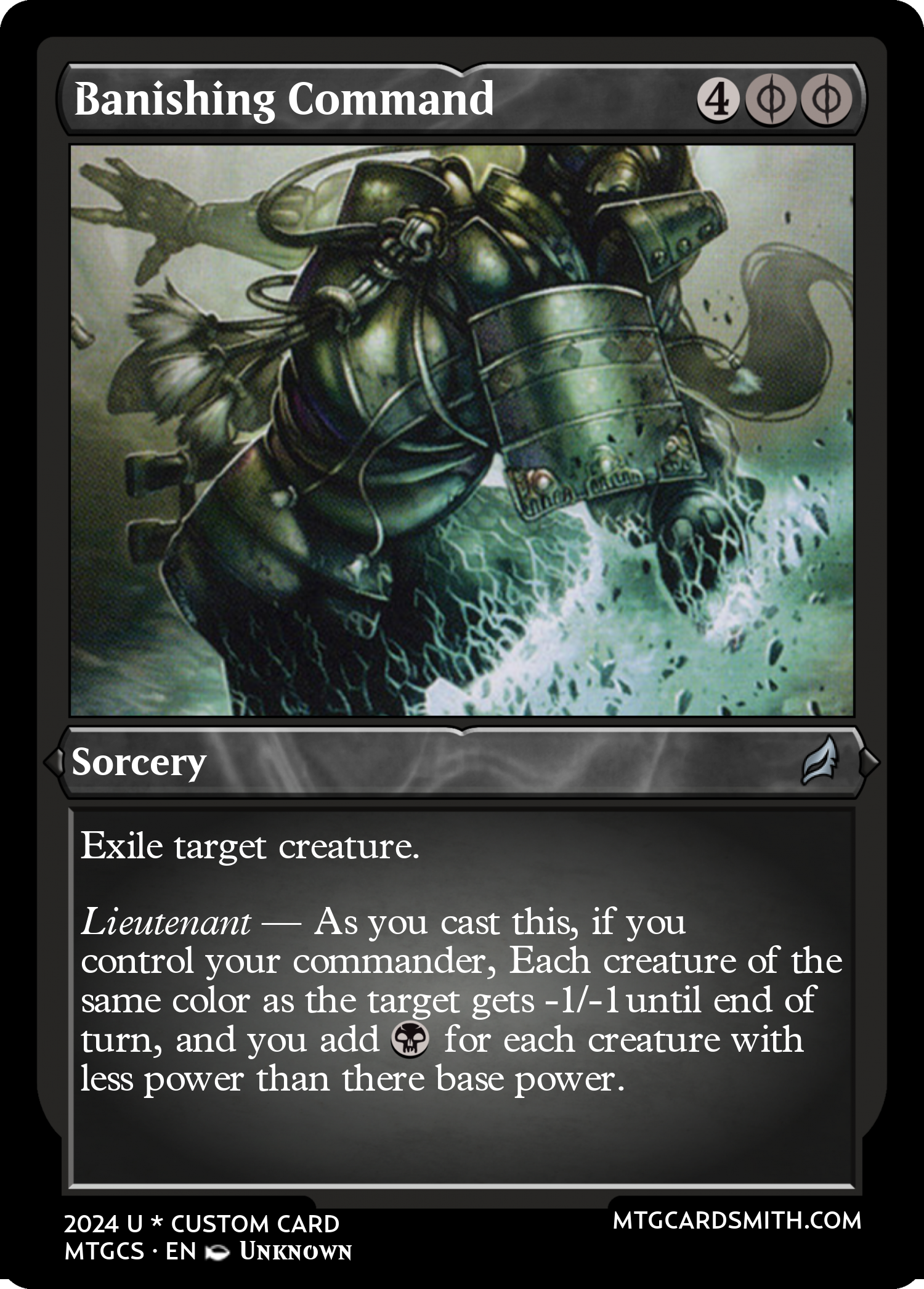 Banishing Command