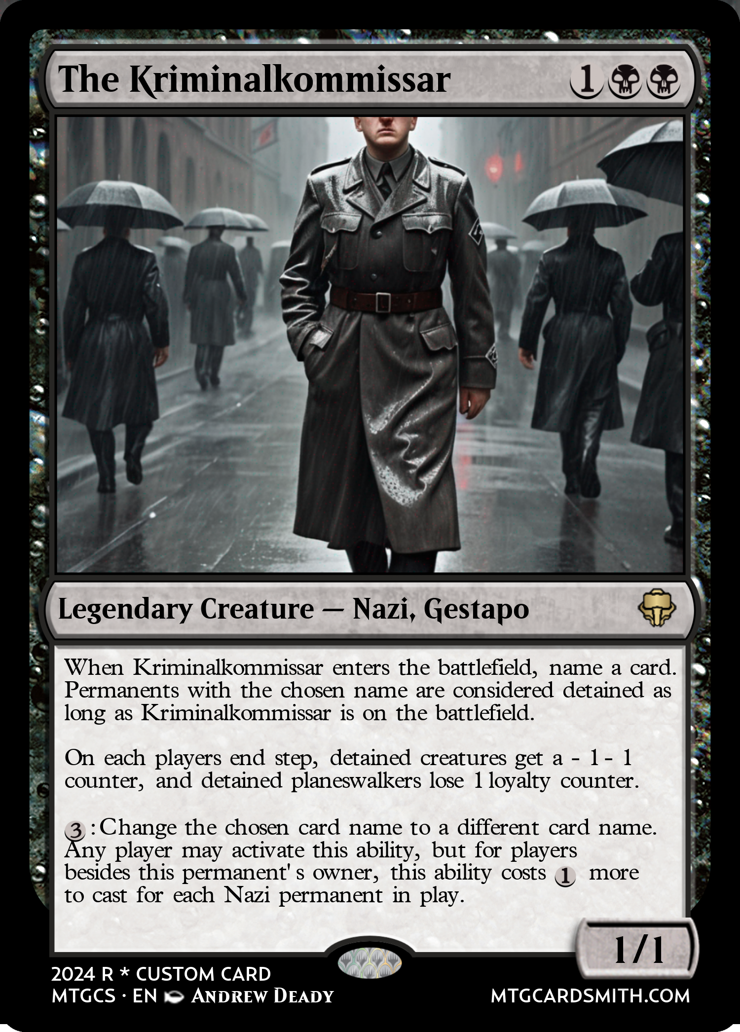 The Kriminalkommissar