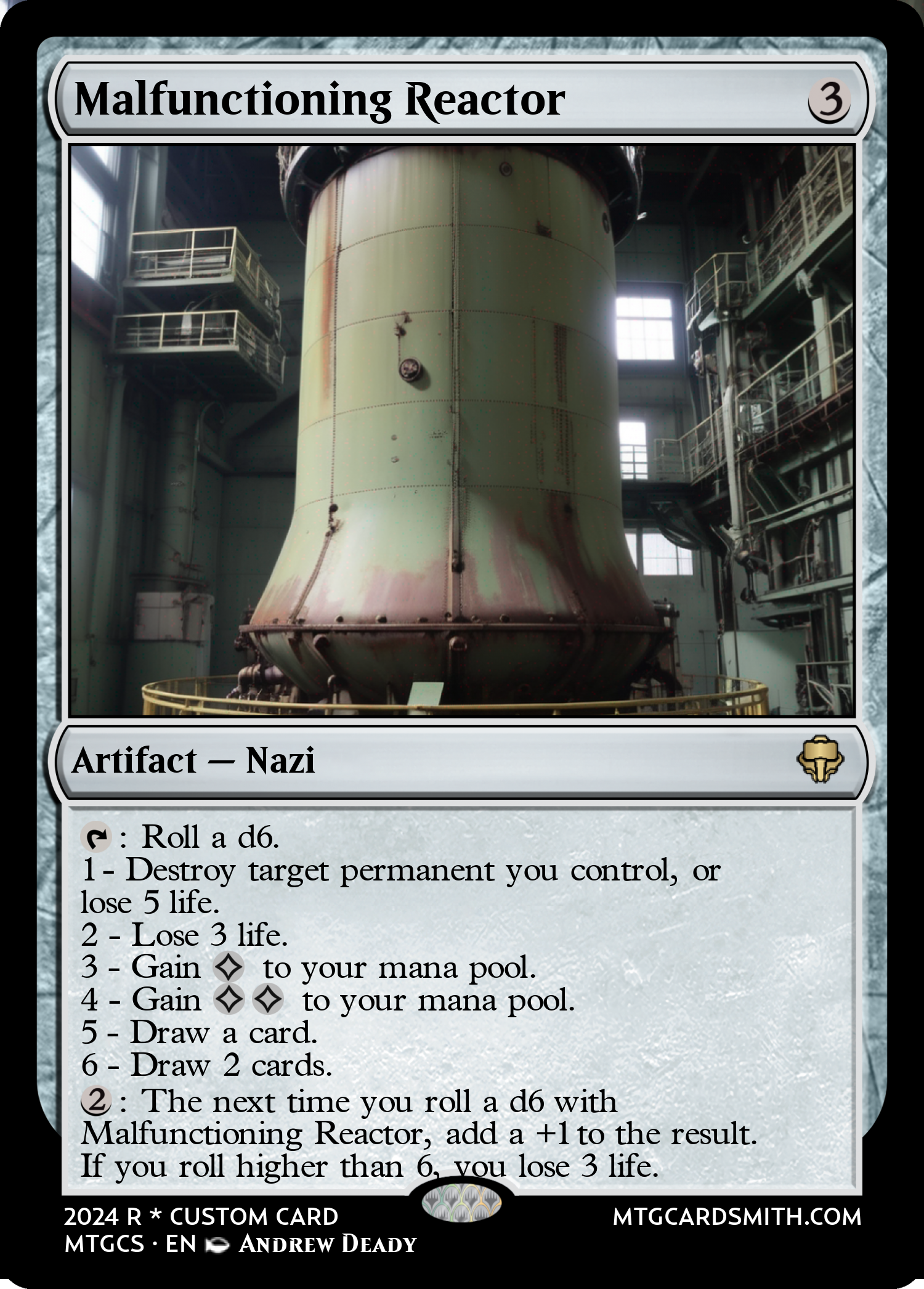 Malfunctioning Reactor