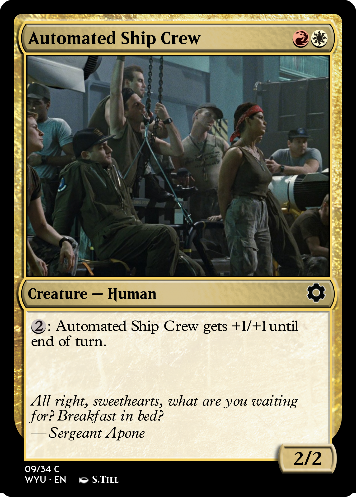 Automated Ship Crew