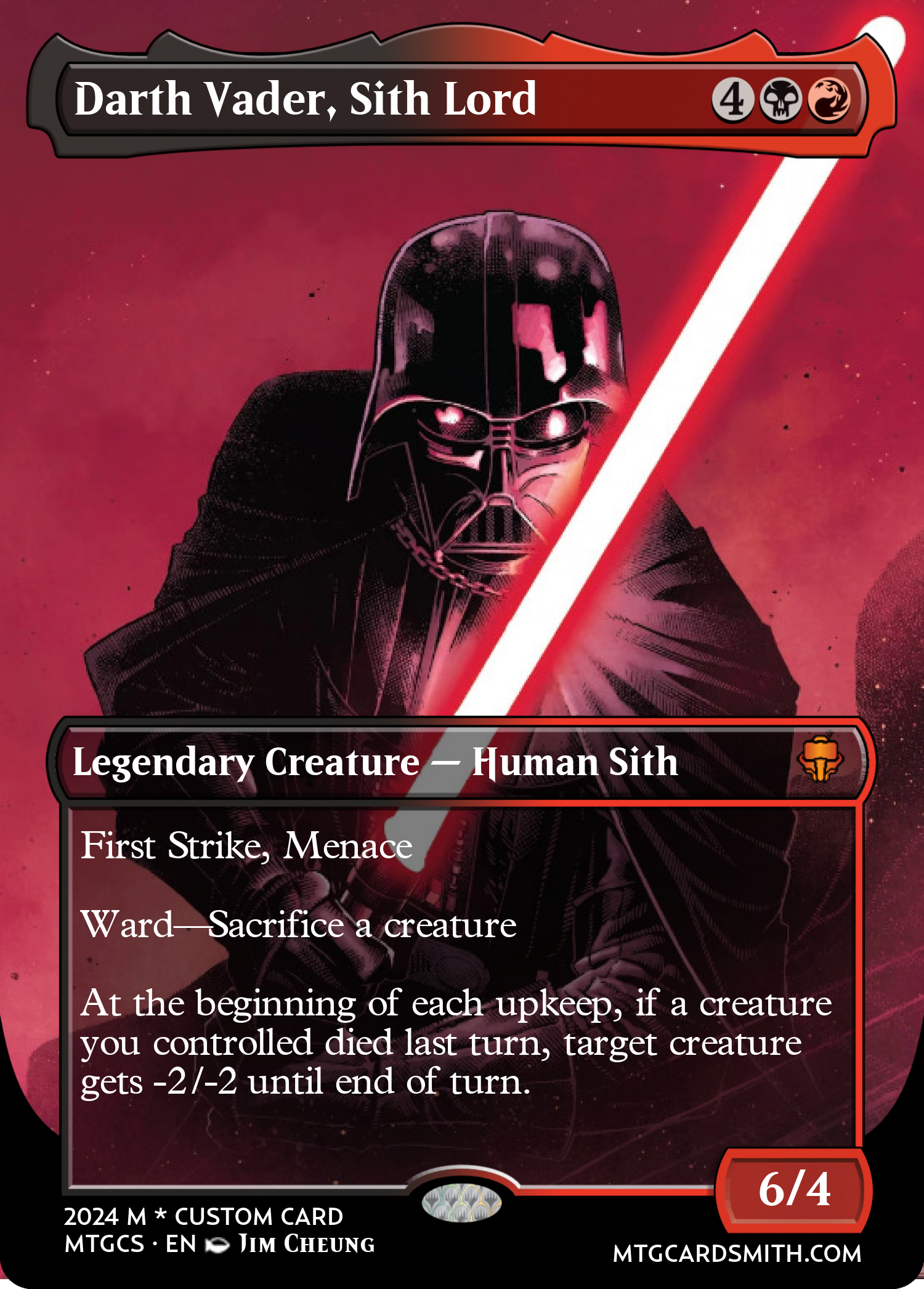 Darth Vader, Sith Lord