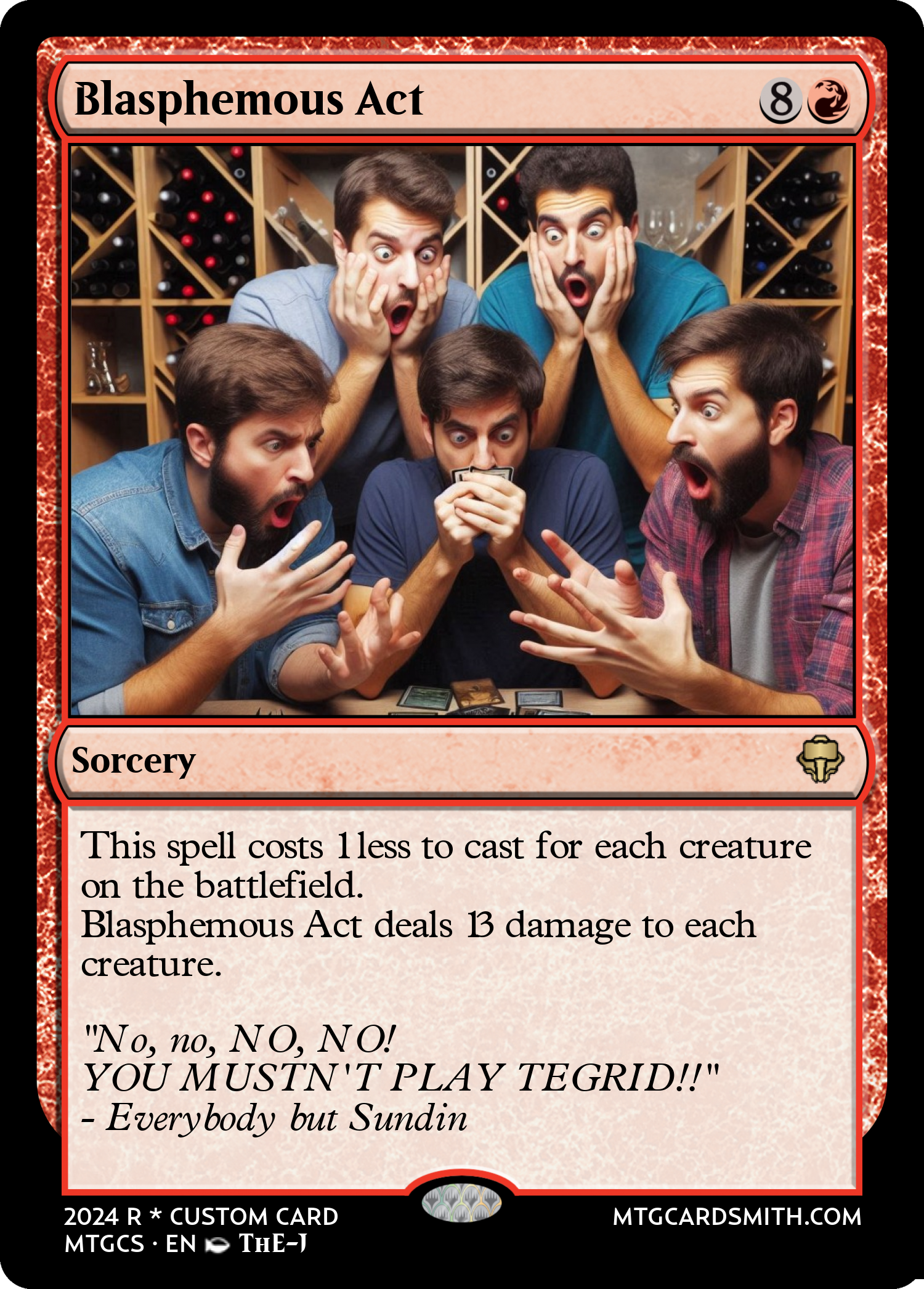 Blasphemous Act
