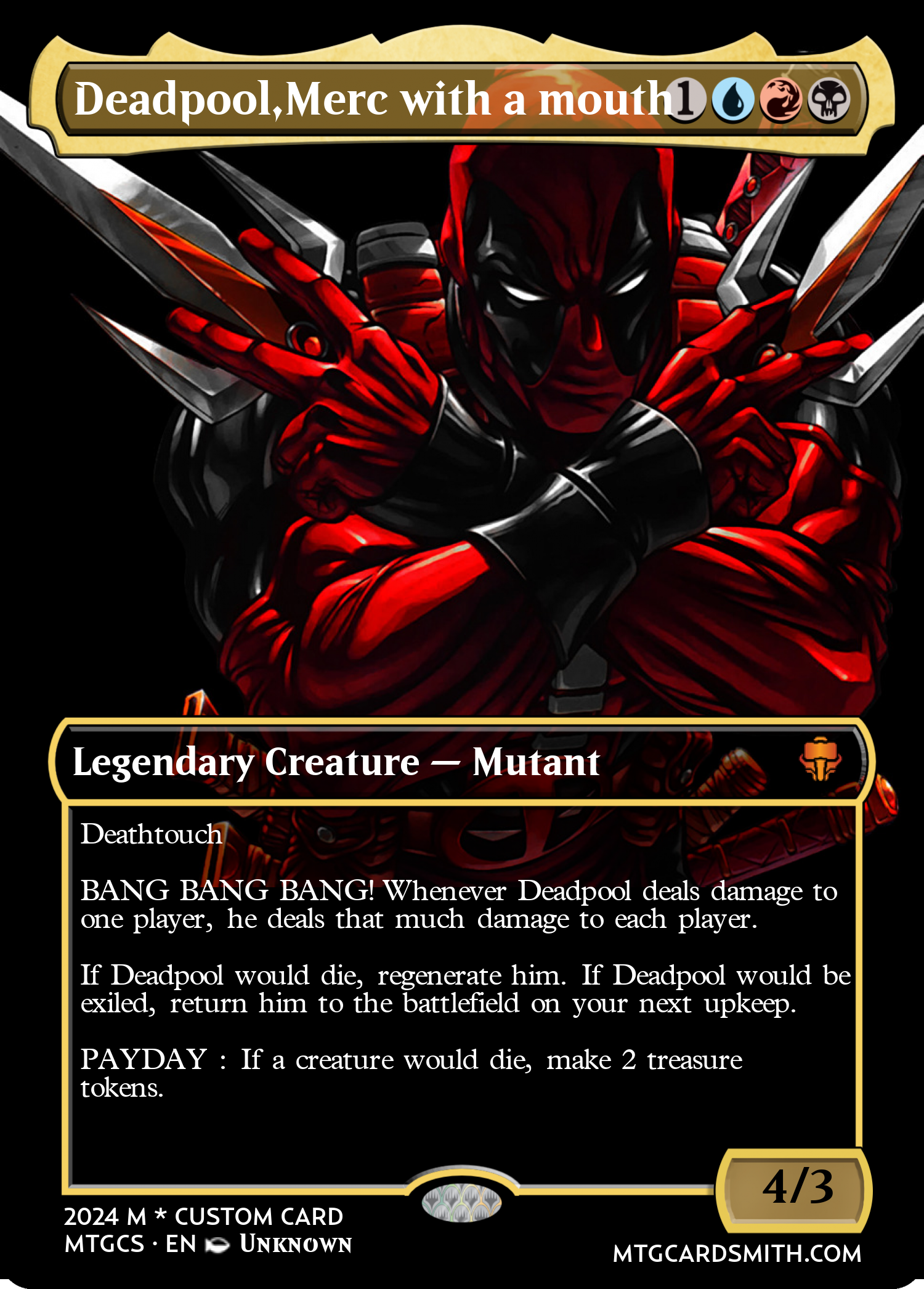 Deadpool,Merc with a mouth