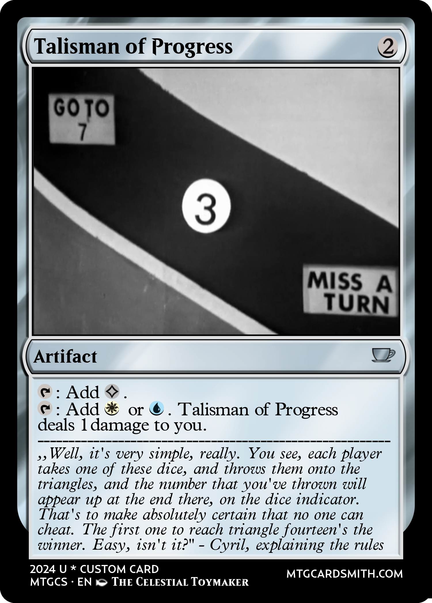Talisman of Progress