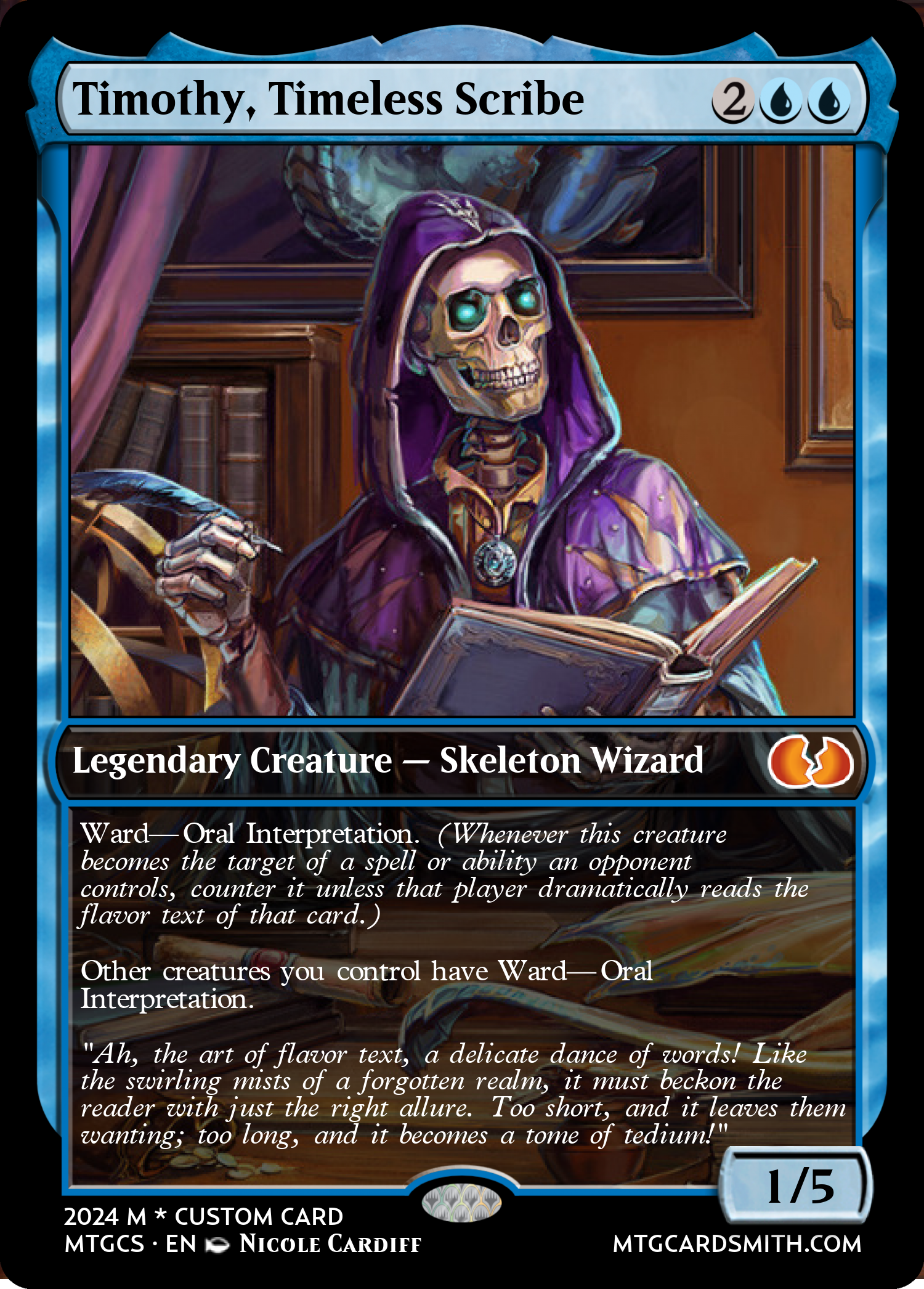 Timothy, Timeless Scribe
