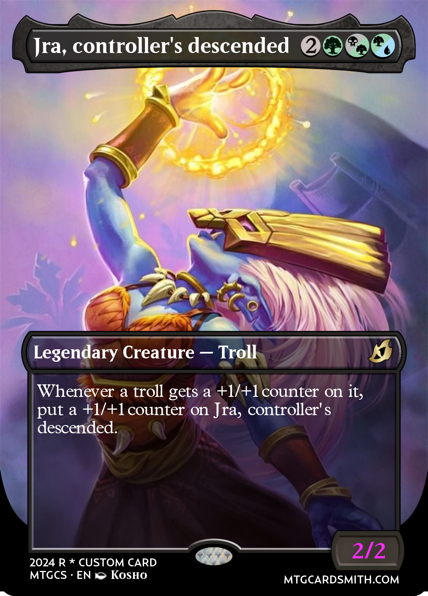 Jra, controller's descended