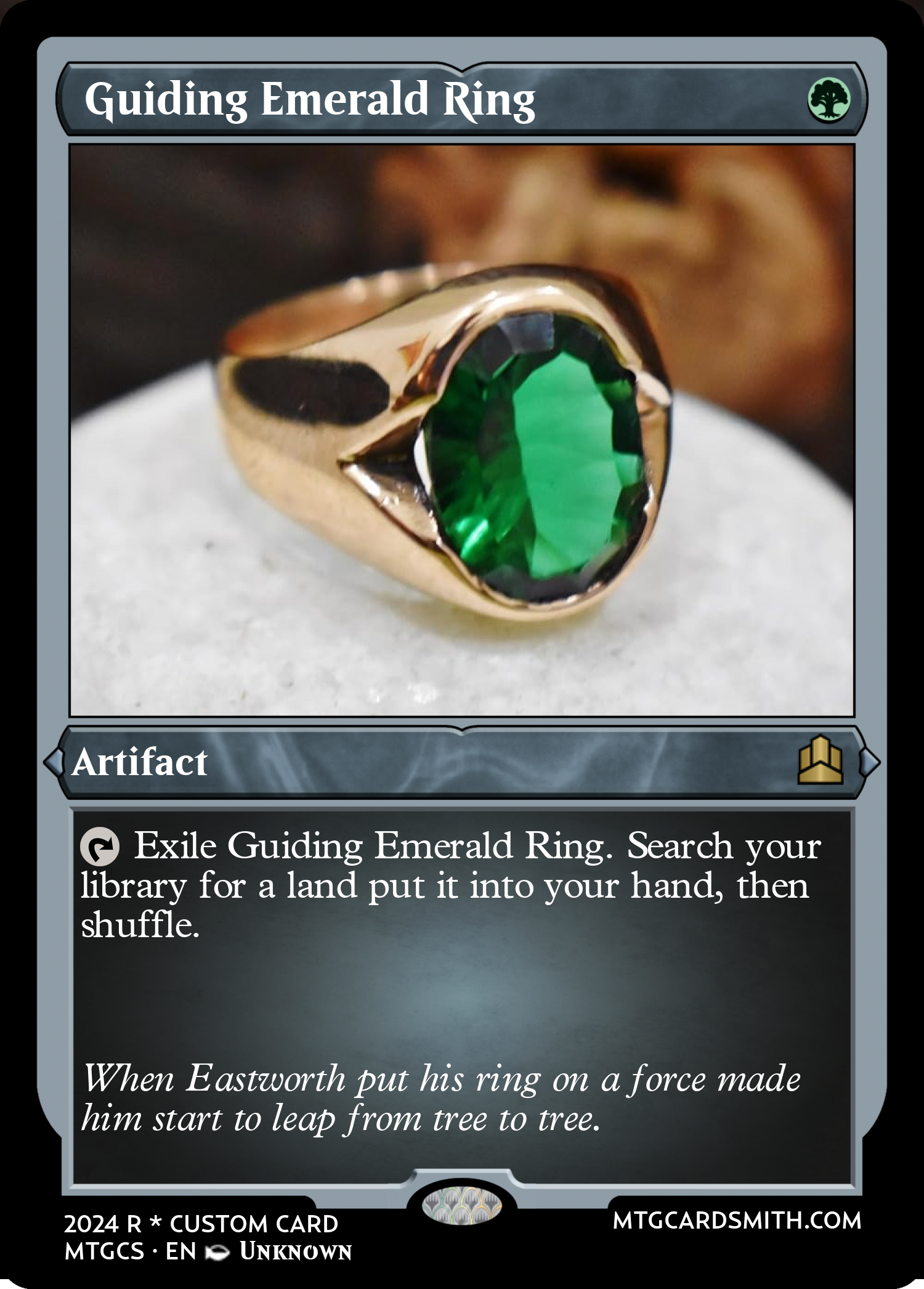  Guiding Emerald Ring