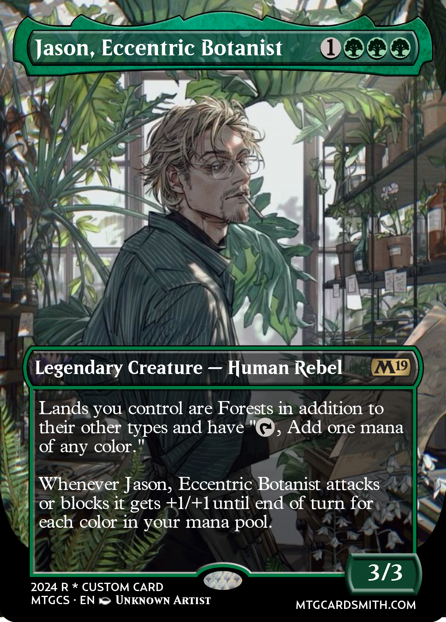 Jason, Eccentric Botanist 