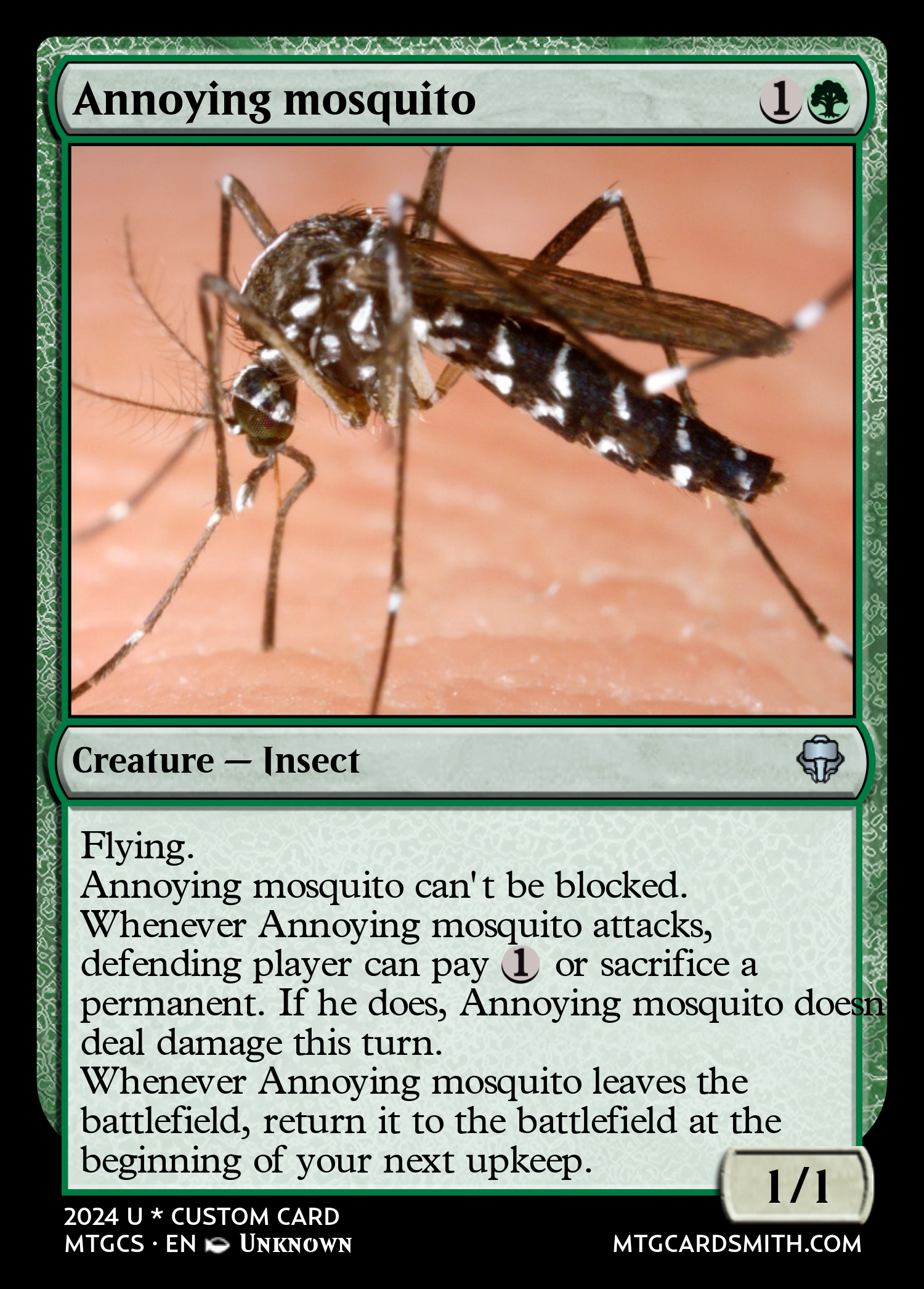 Annoying mosquito