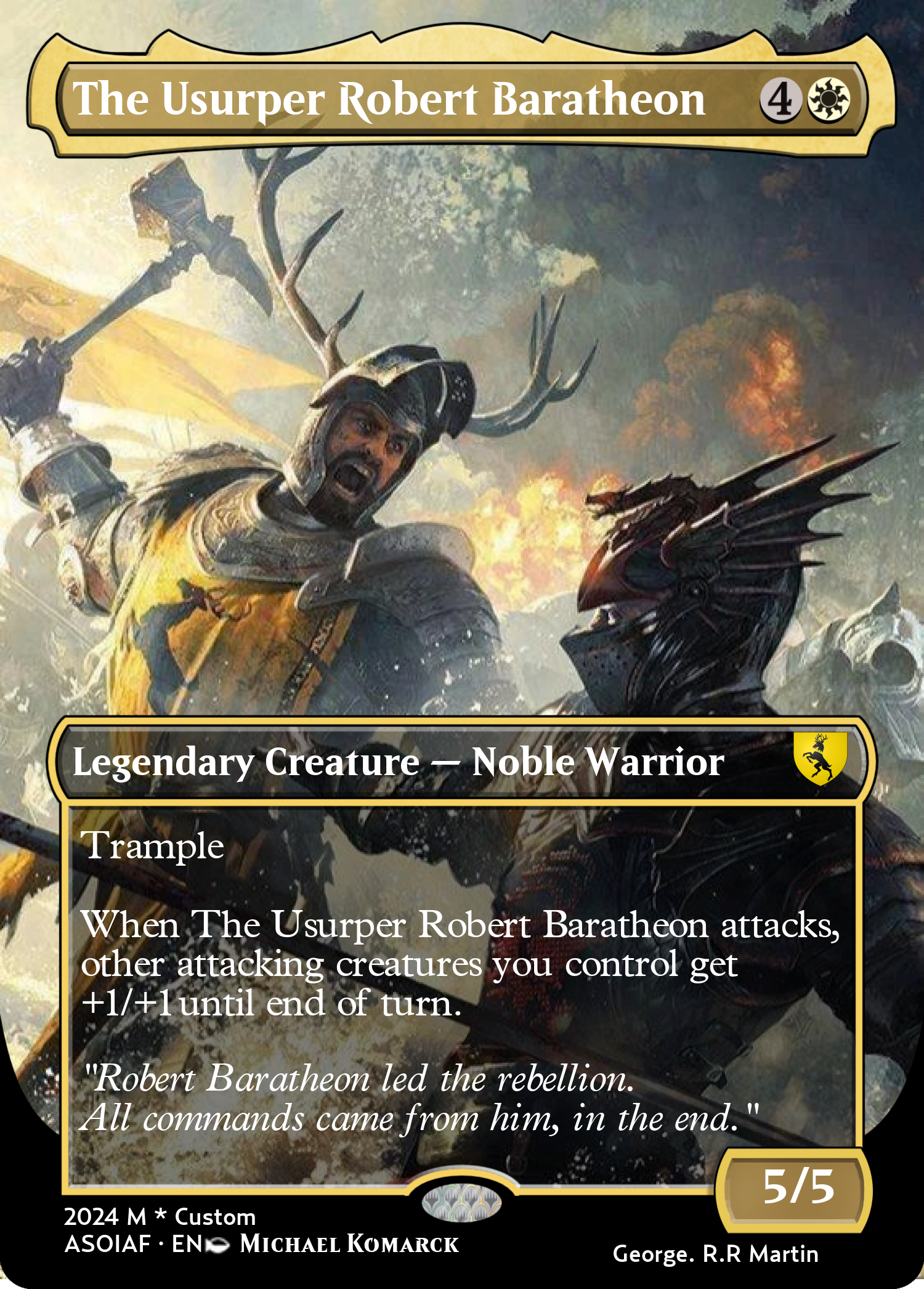 The Usurper Robert Baratheon