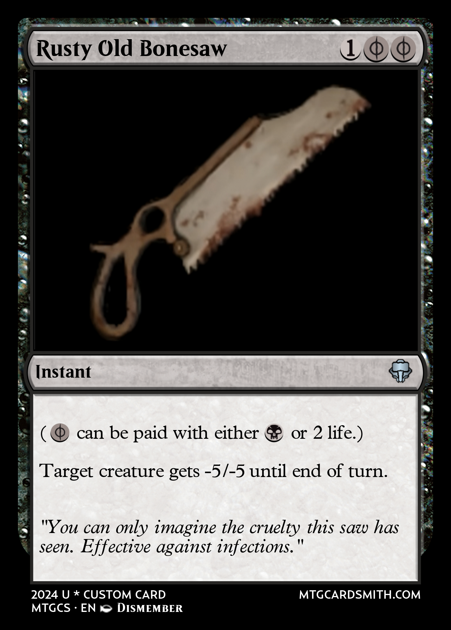 Rusty Old Bonesaw