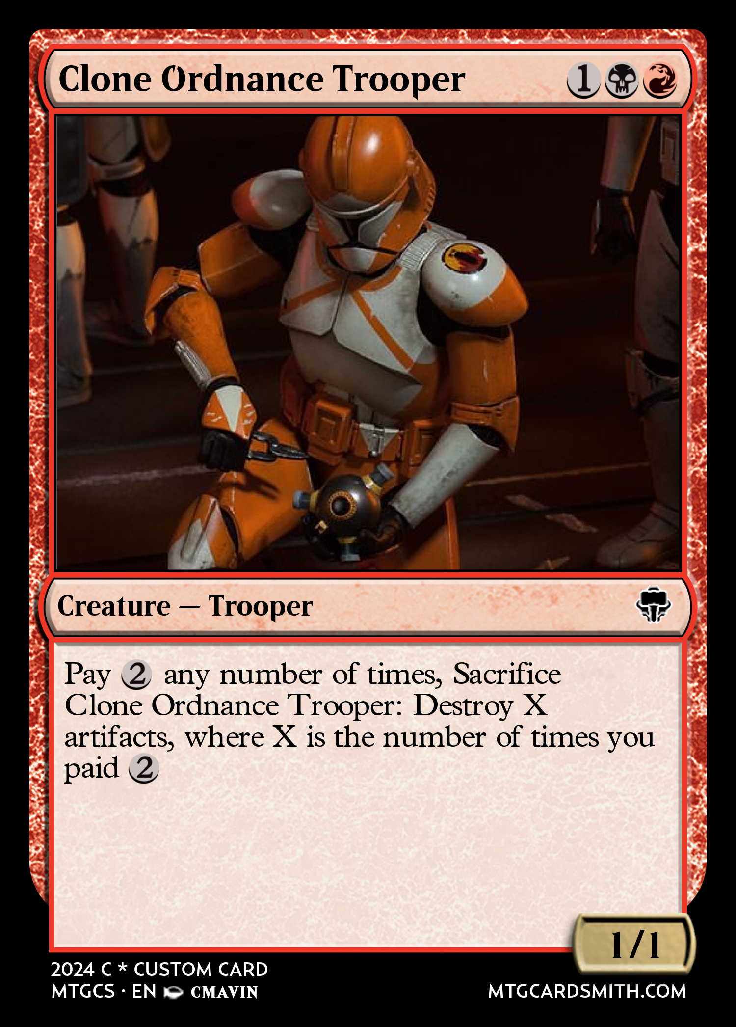 Clone Ordnance Trooper