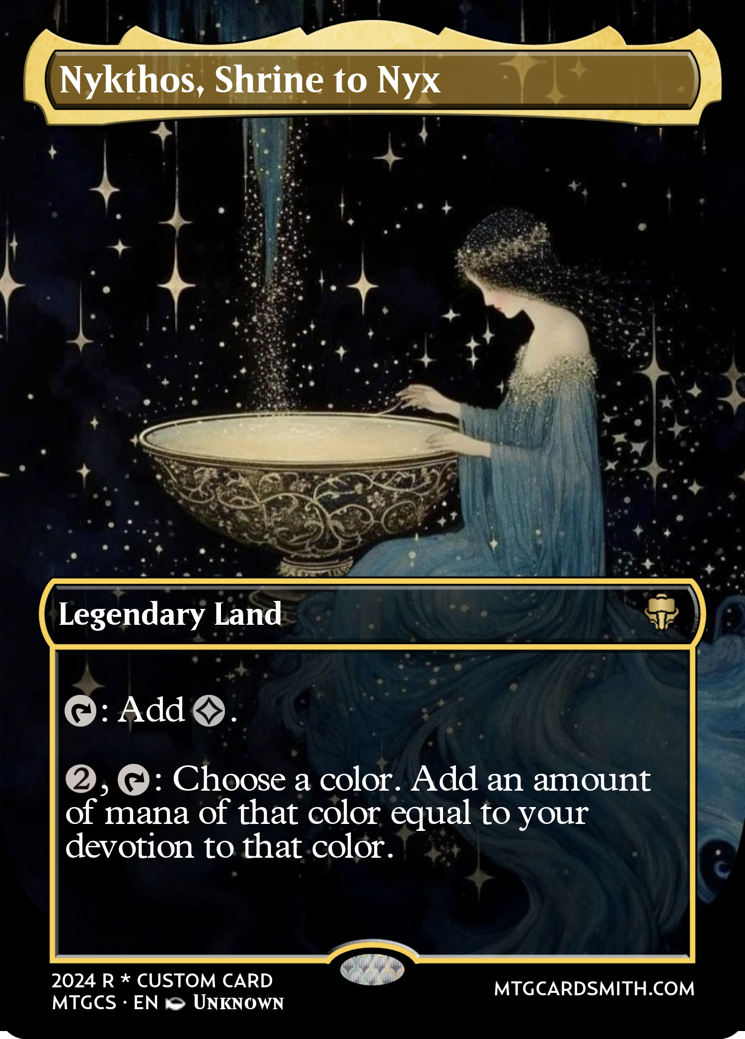 Nykthos, Shrine to Nyx