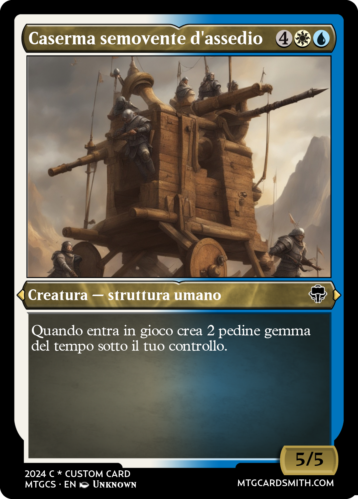 Caserma semovente d'assedio