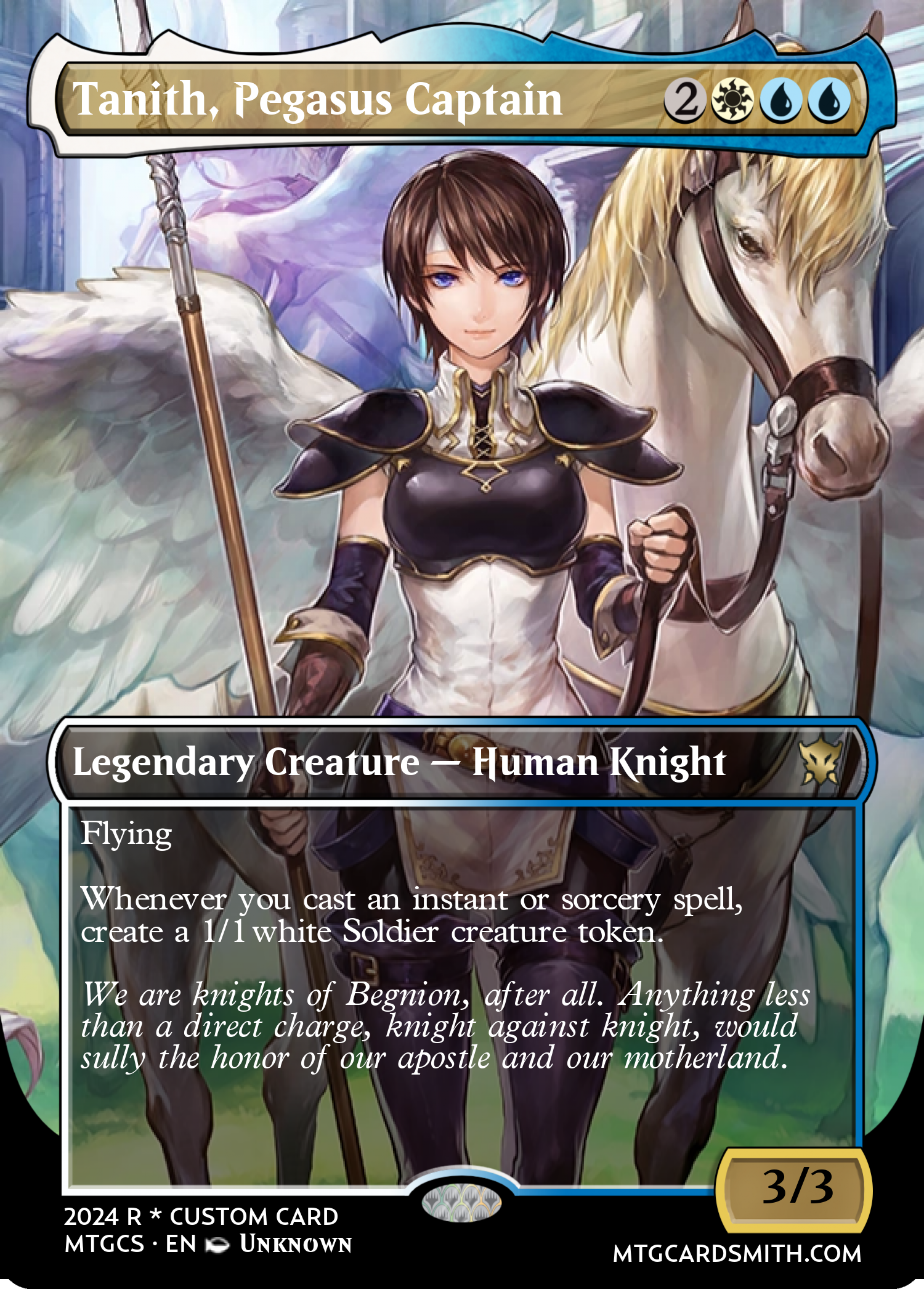 Tanith, Pegasus Captain