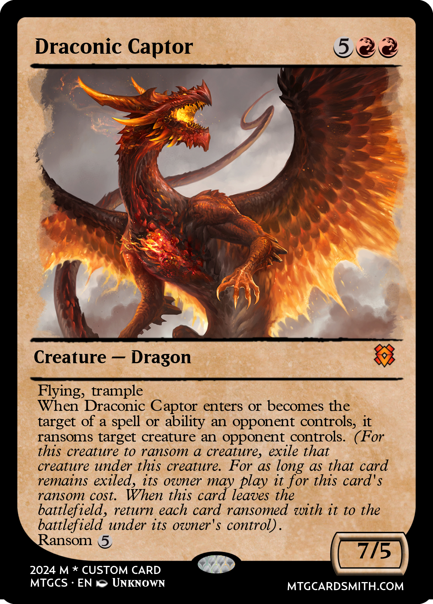 Draconic Captor
