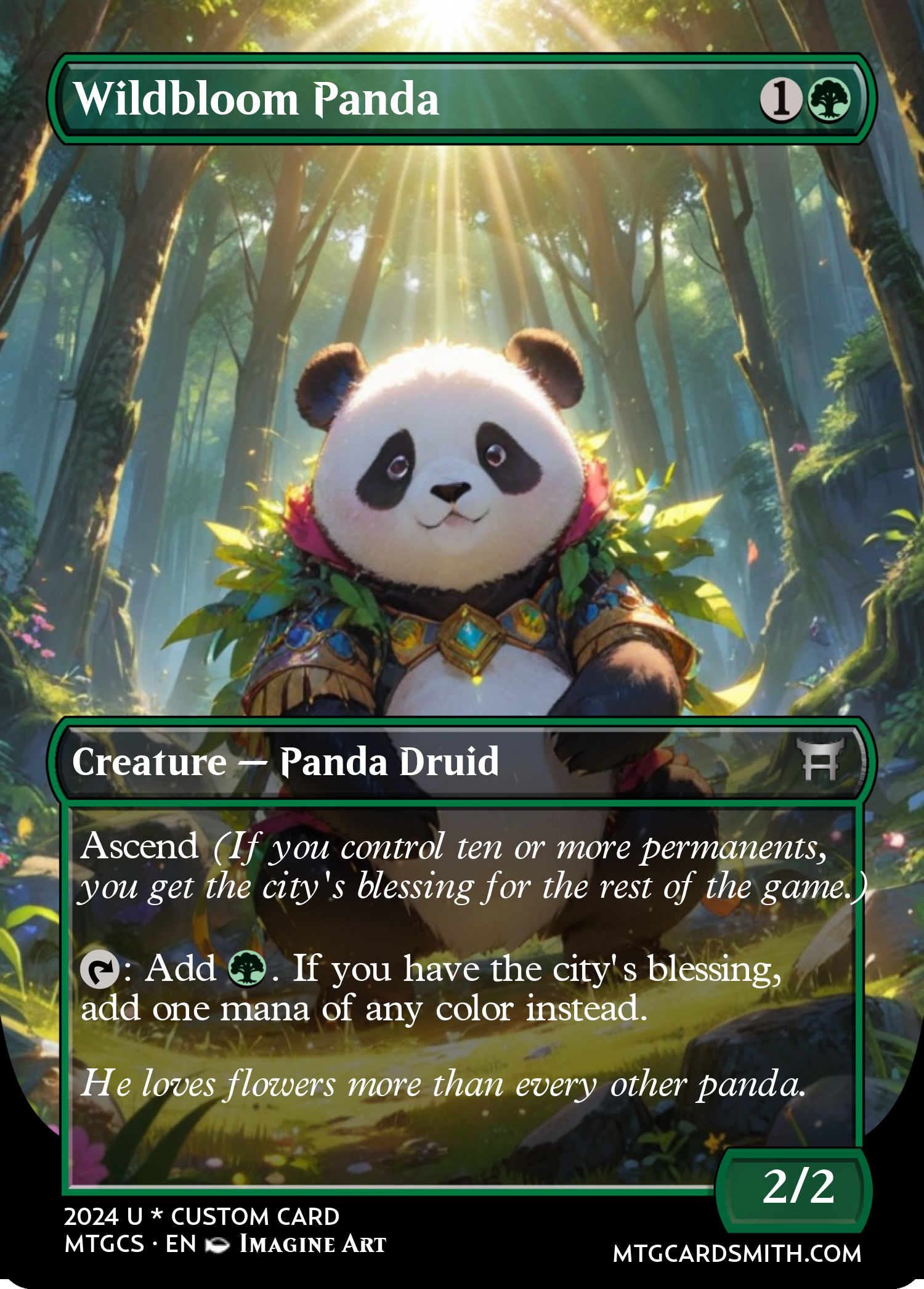 Wildbloom Panda