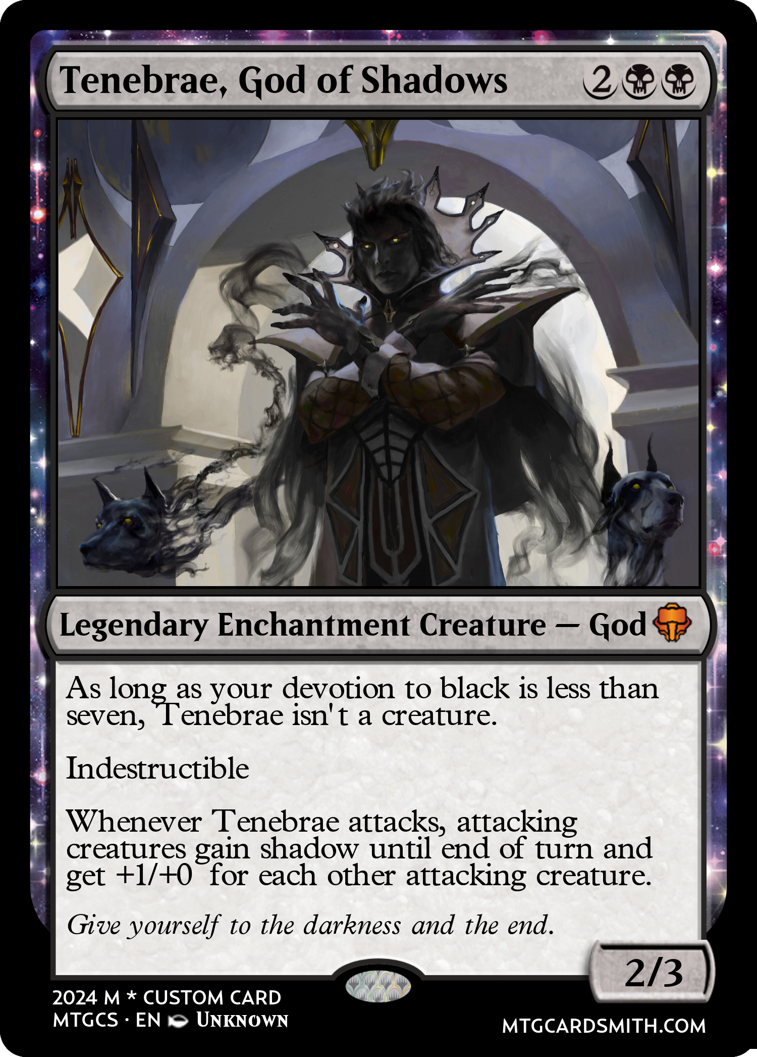 Tenebrae, God of Shadows