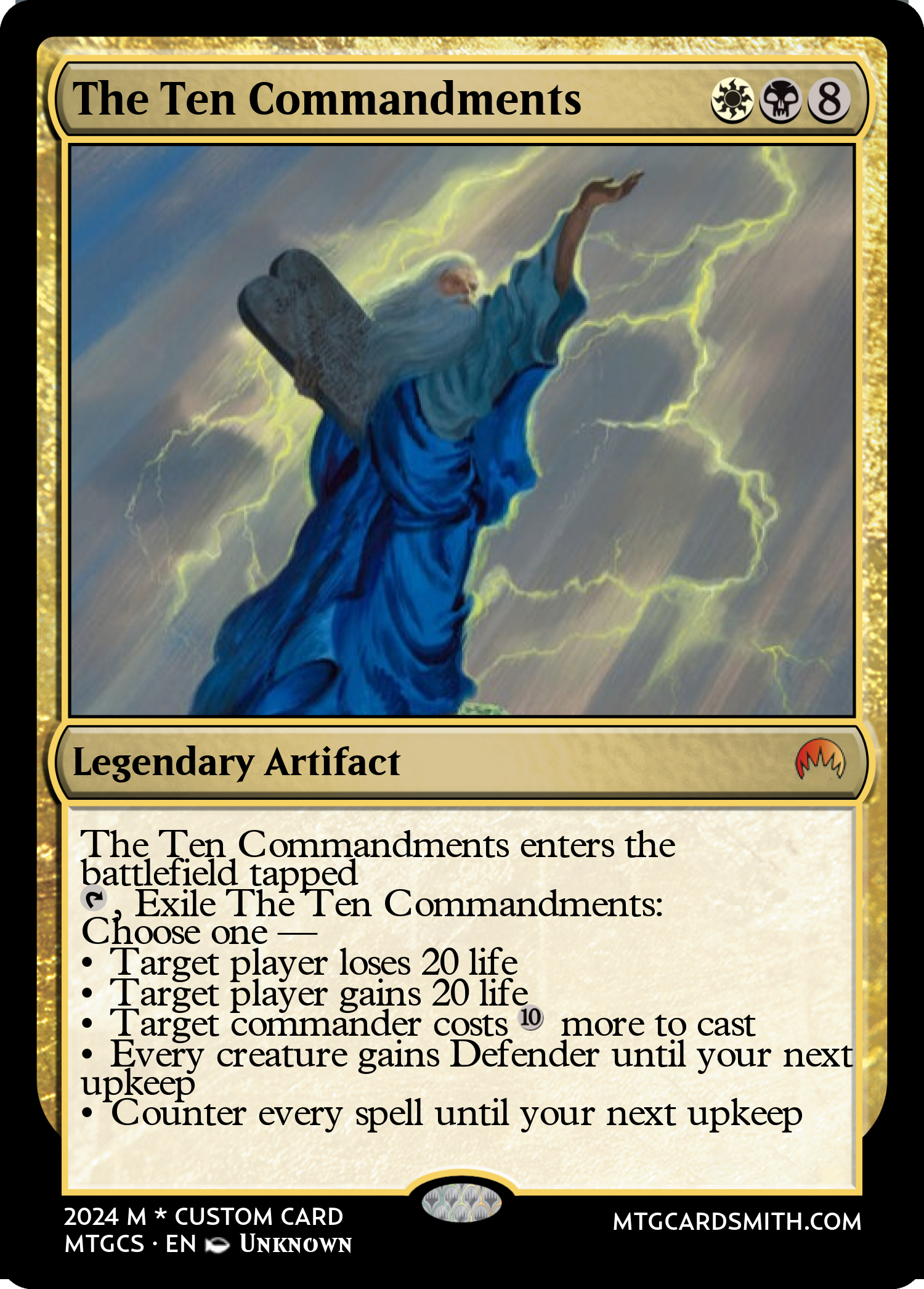 The Ten Commandments