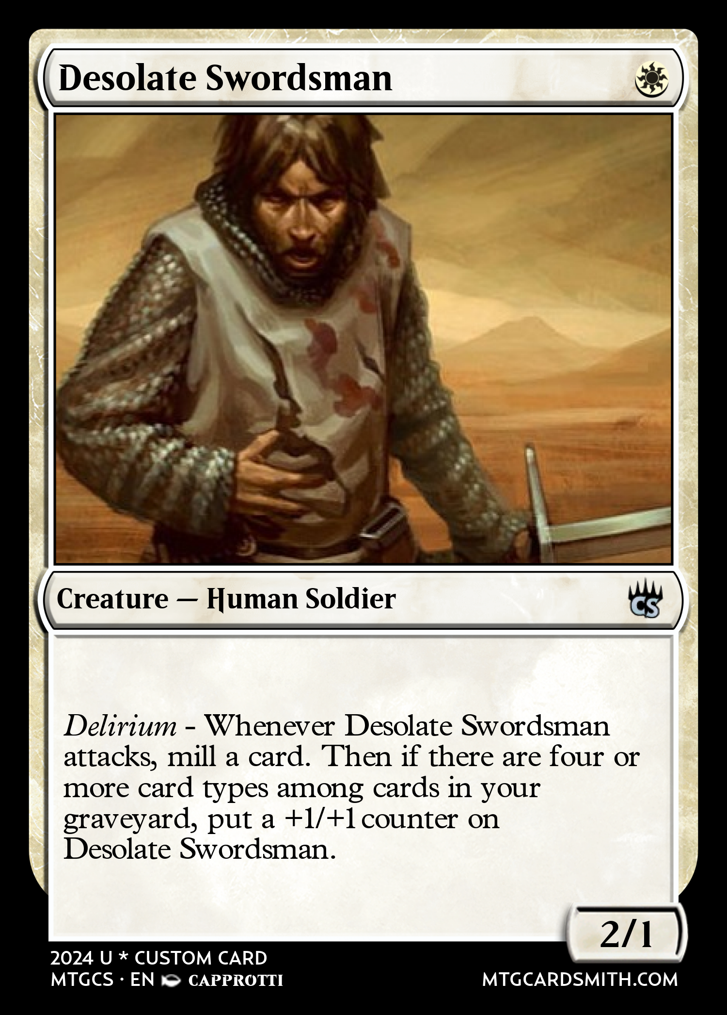 Desolate Swordsman
