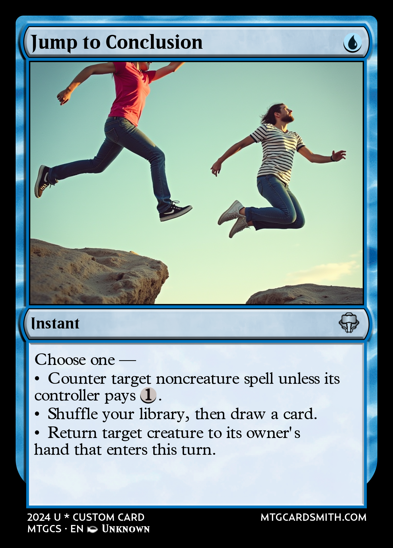 Jump to Conclusion
