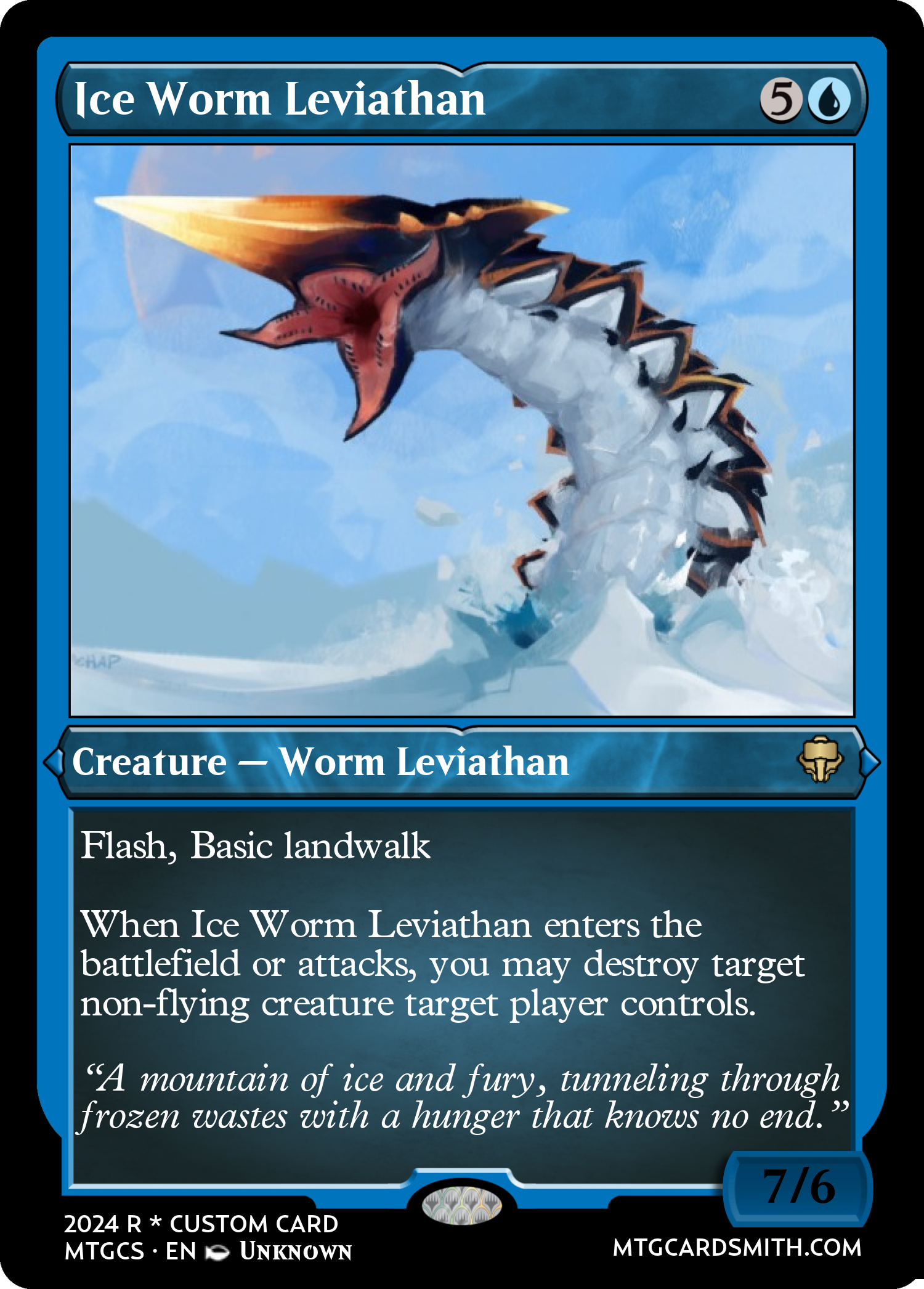 Ice Worm Leviathan