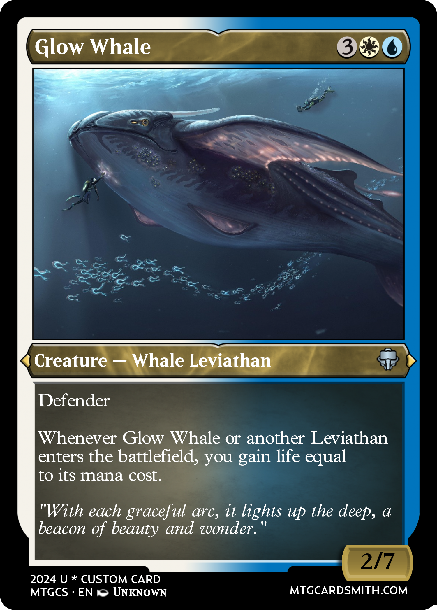 Glow Whale