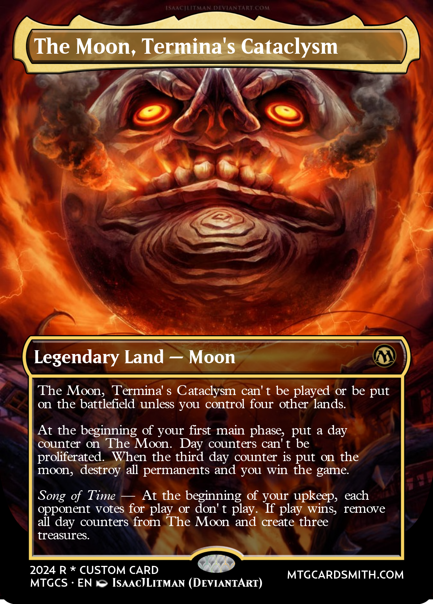 The Moon, Termina's Cataclysm