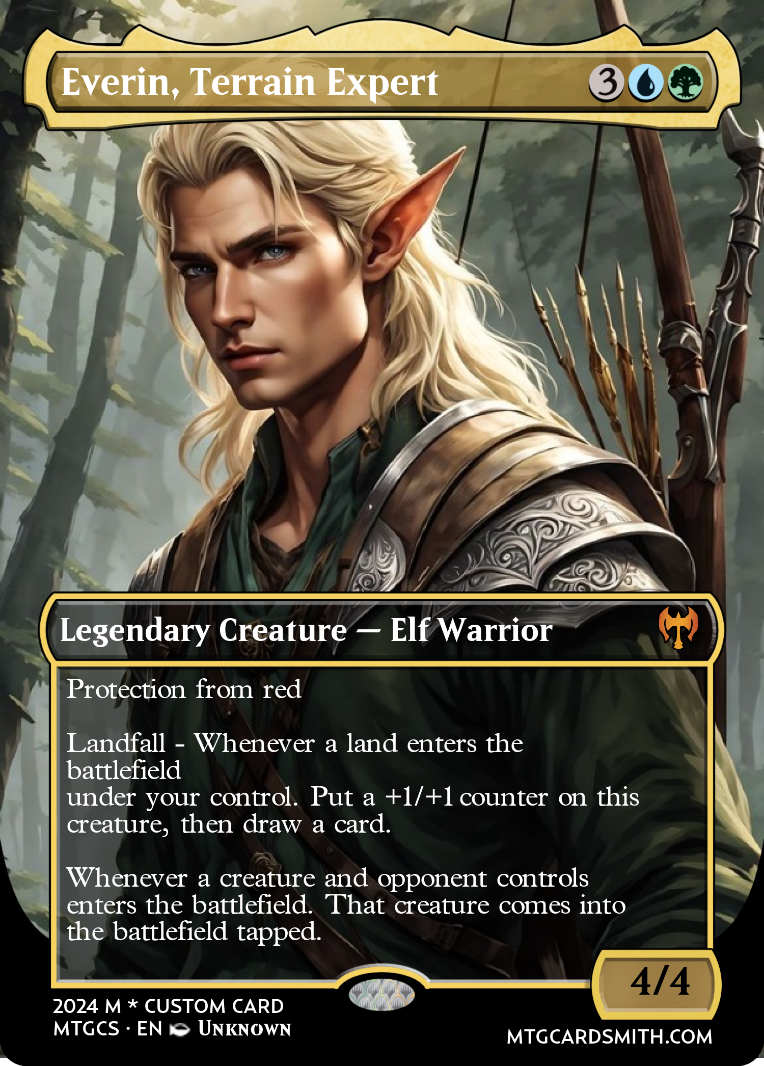 Everin, Terrain Expert 