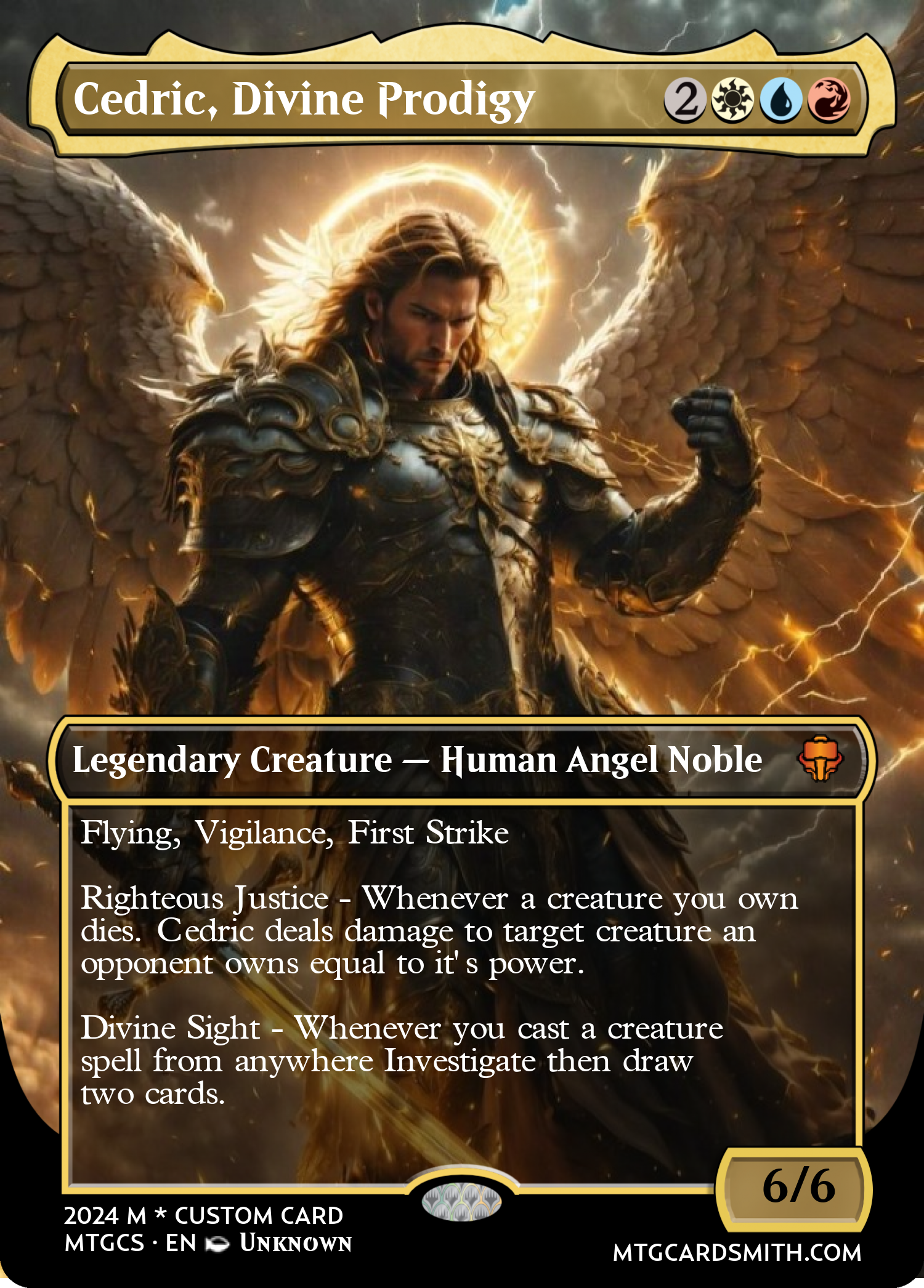 Cedric, Divine Prodigy 